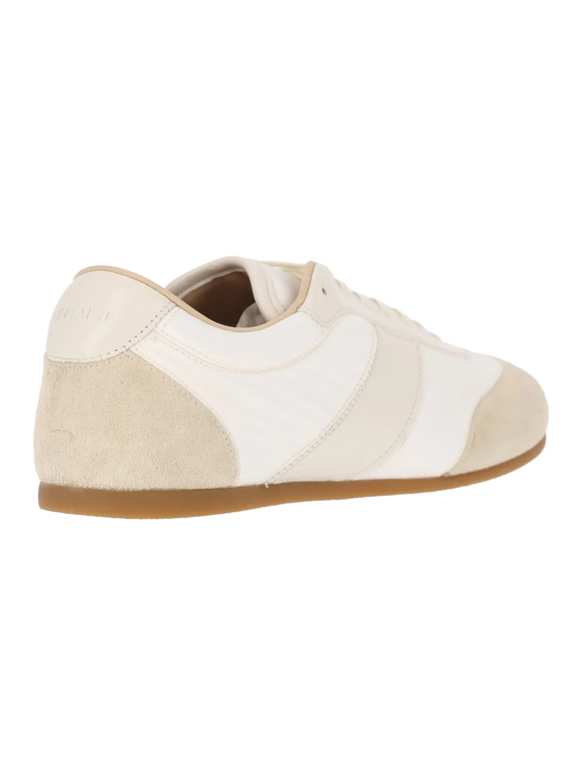 White Soft Runner Fabric Sneakers - Image 4