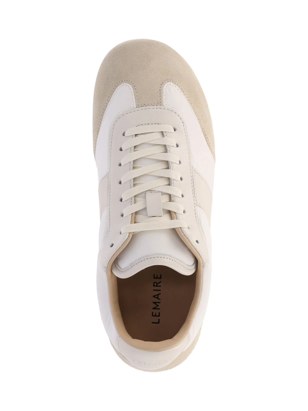 White Soft Runner Fabric Sneakers - Image 5