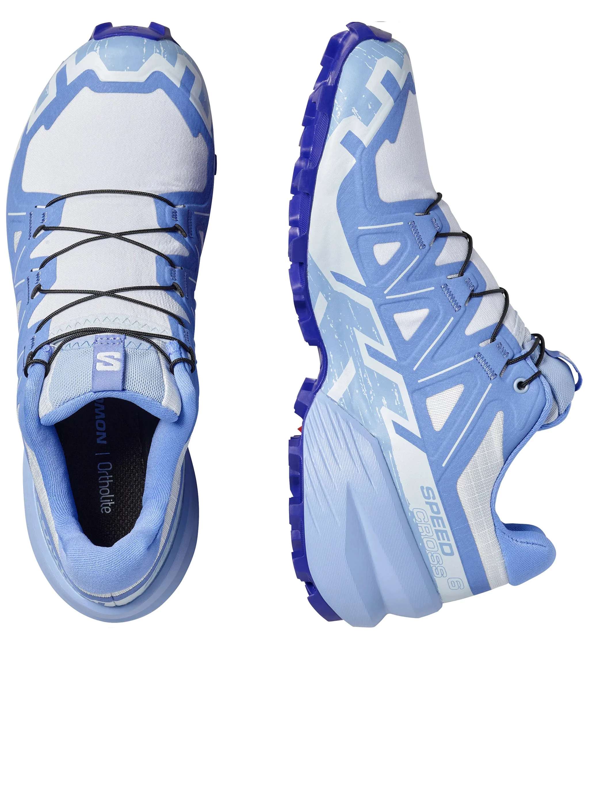 White Speedcross 6 Lightweight Running Sneakers - Image 2