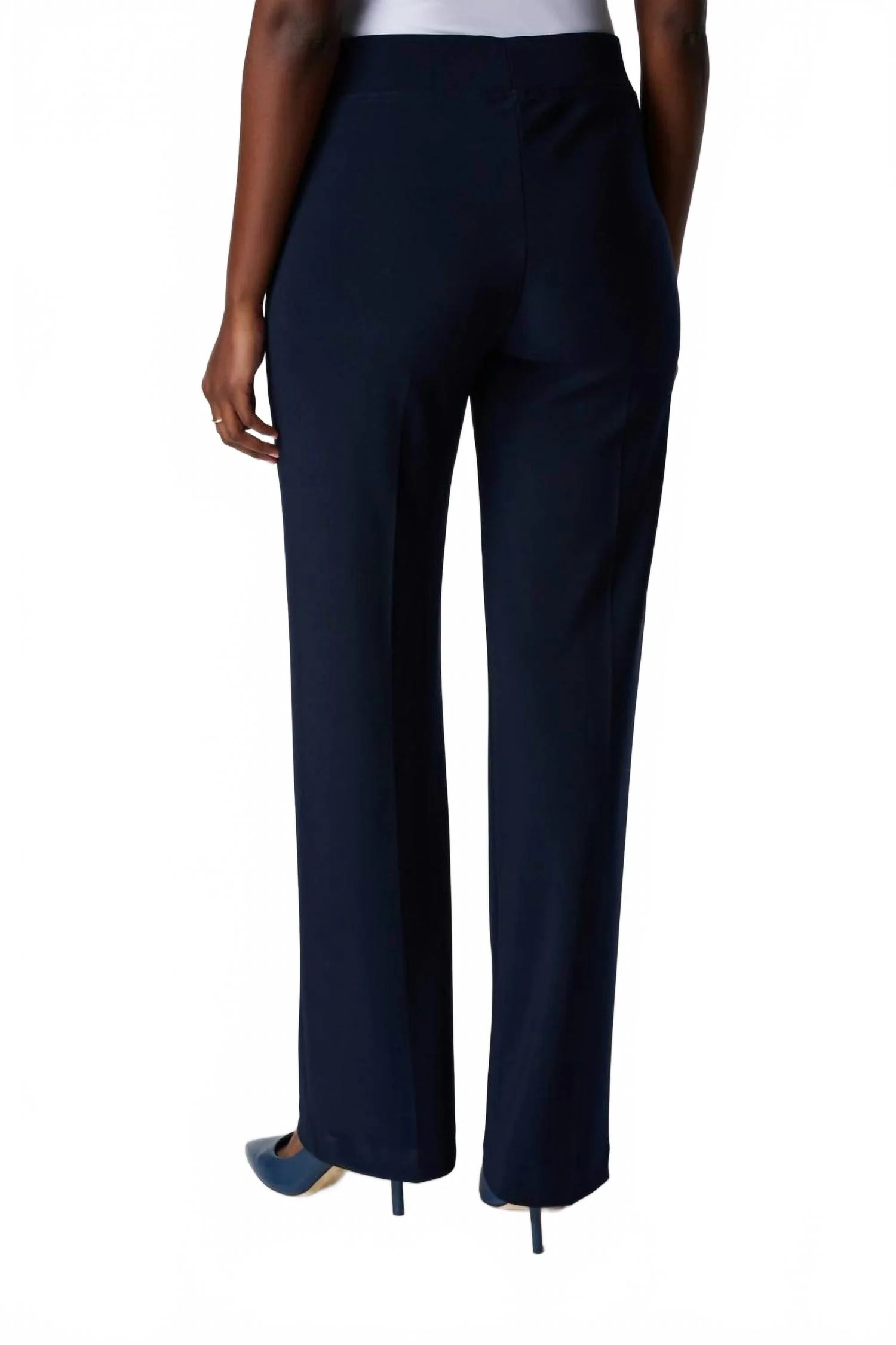 Wide Leg Pant In Midnight Blue - Image 2
