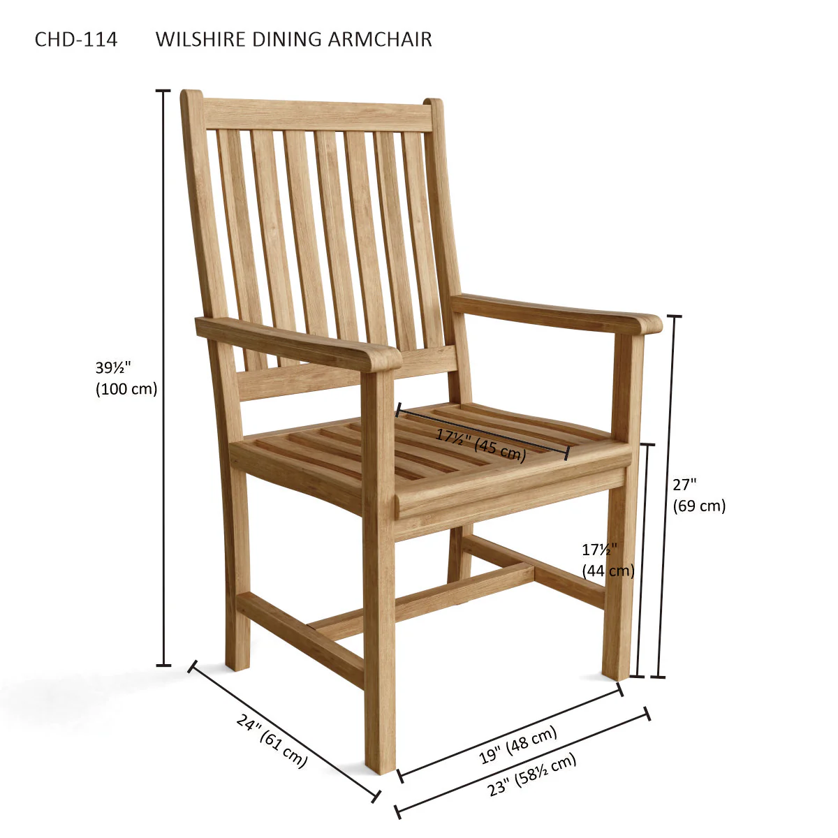 Wilshire Armchair - Image 3