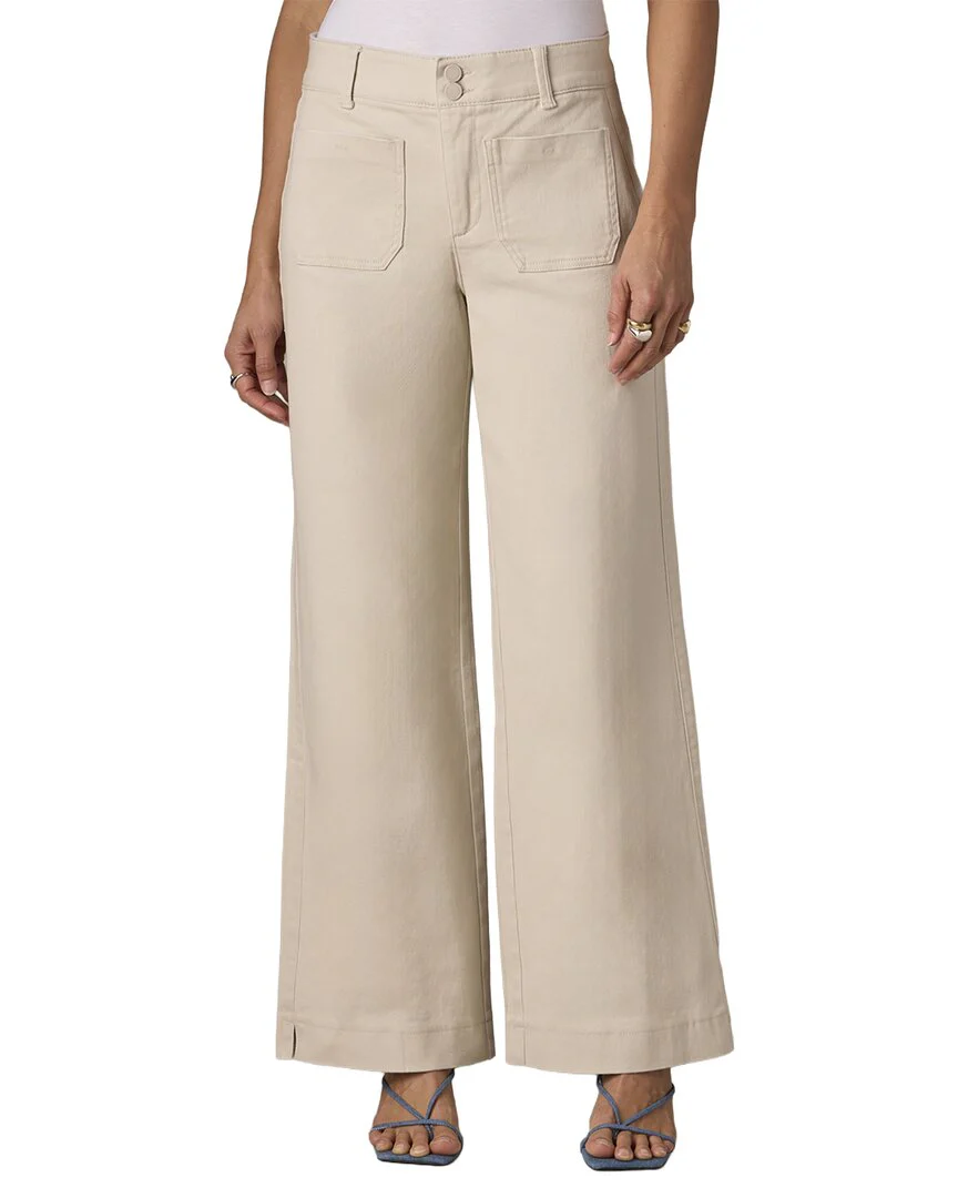 Wit & Wisdom Birch Emma High Rise Patch Pocket Wide Leg Jean