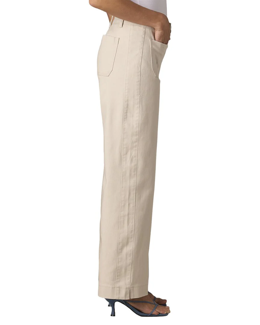 Wit & Wisdom Birch Emma High Rise Patch Pocket Wide Leg Jean - Image 3