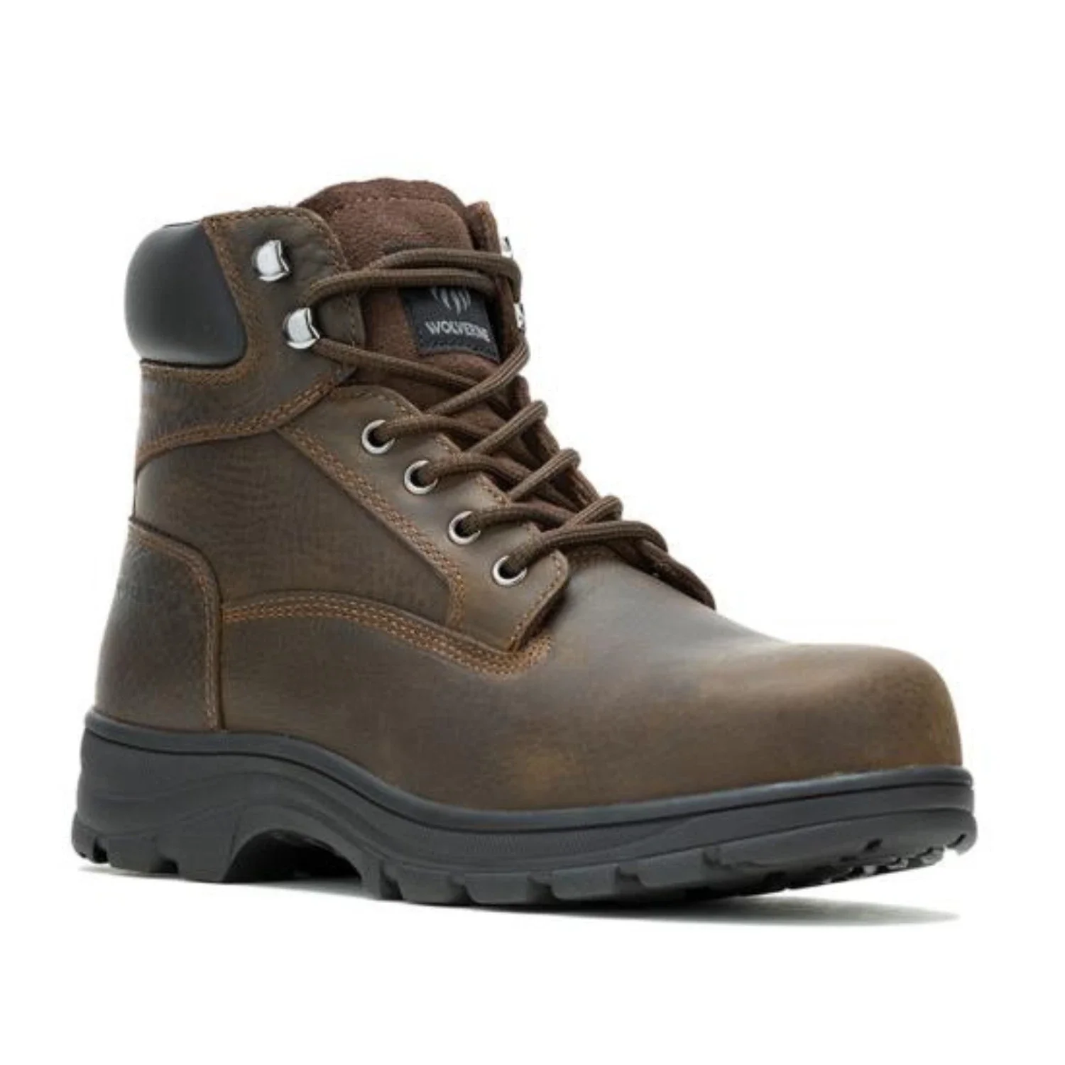 Wolverine Carlasbad W231126 Men's Brown Leather 6" Steel Toe Work Boots ZAP2348