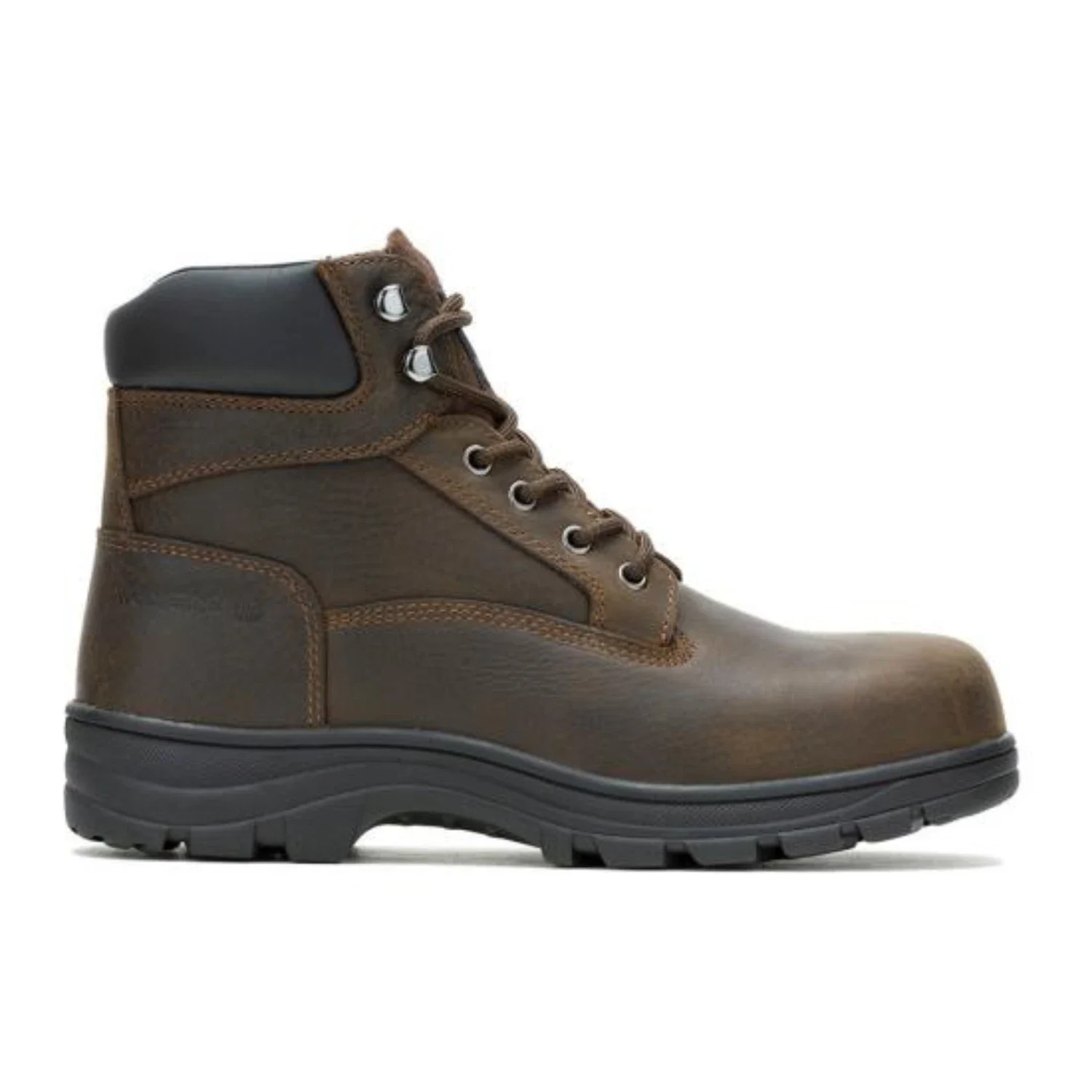 Wolverine Carlasbad W231126 Men's Brown Leather 6" Steel Toe Work Boots ZAP2348 - Image 2