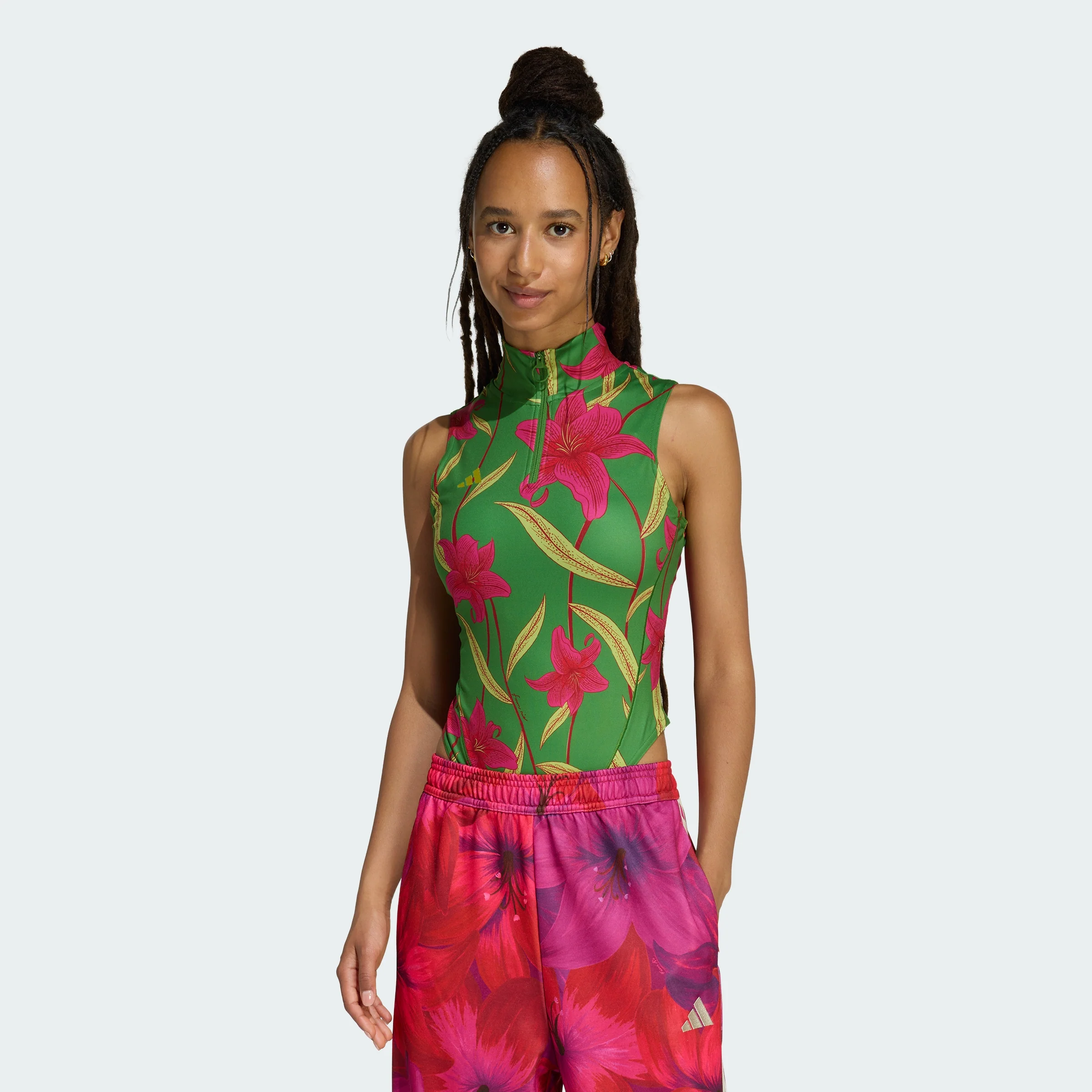 Women's adidas adidas x FARM RIO BODYSUIT