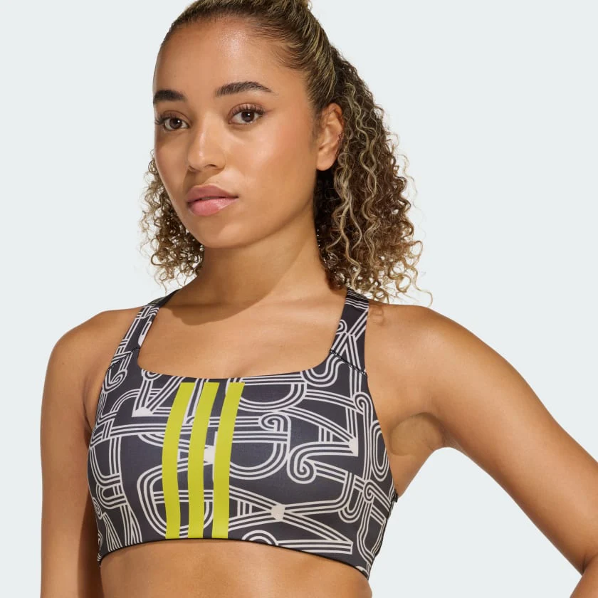 Women's adidas adidas x FARM RIO OPTIME BRA - Image 4