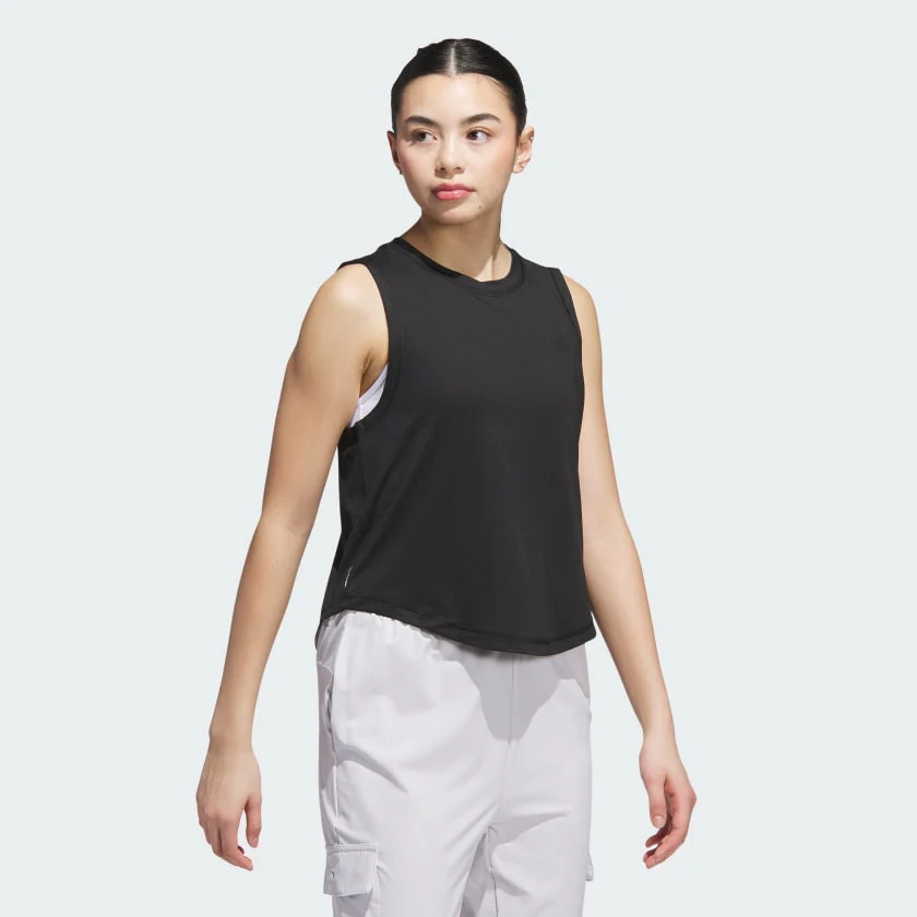Women's adidas Designed for Train Workout Tank - Image 3