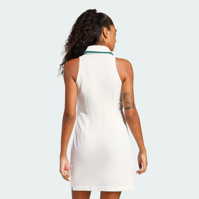 Women's adidas Seasonal Essentials Colourpop Dress with Embroidered Graphic - Image 2