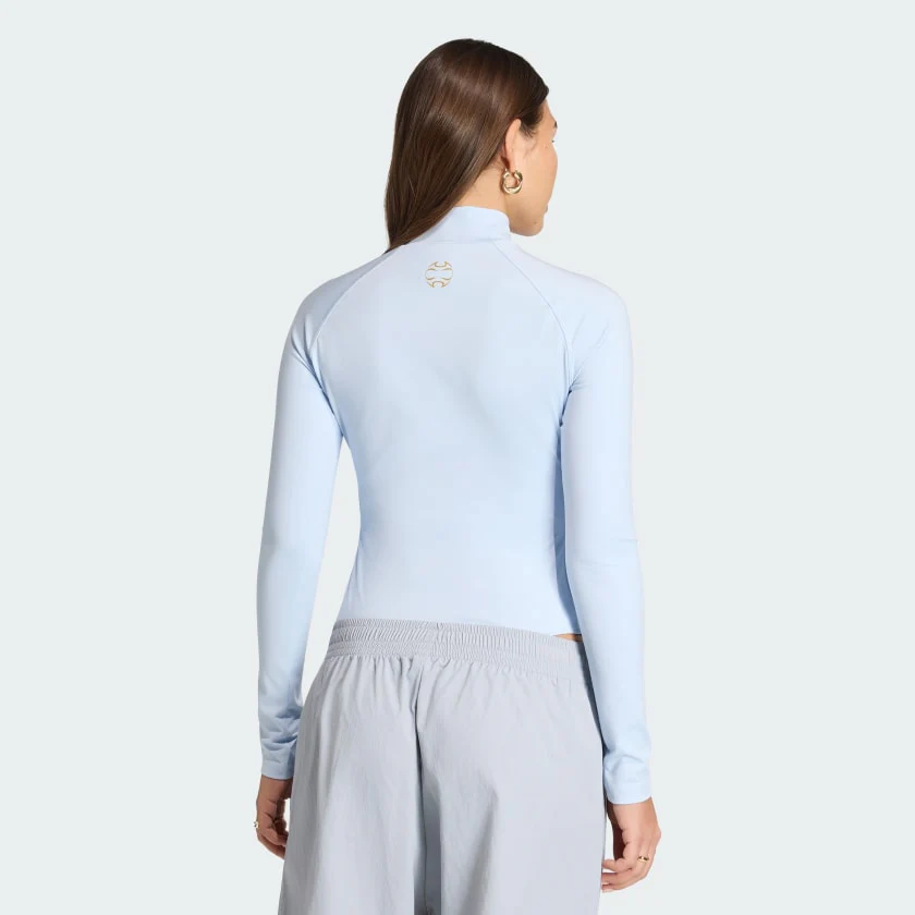 Women's adidas TEAMGEIST LONG SLEEVE BODYSUIT - Image 2