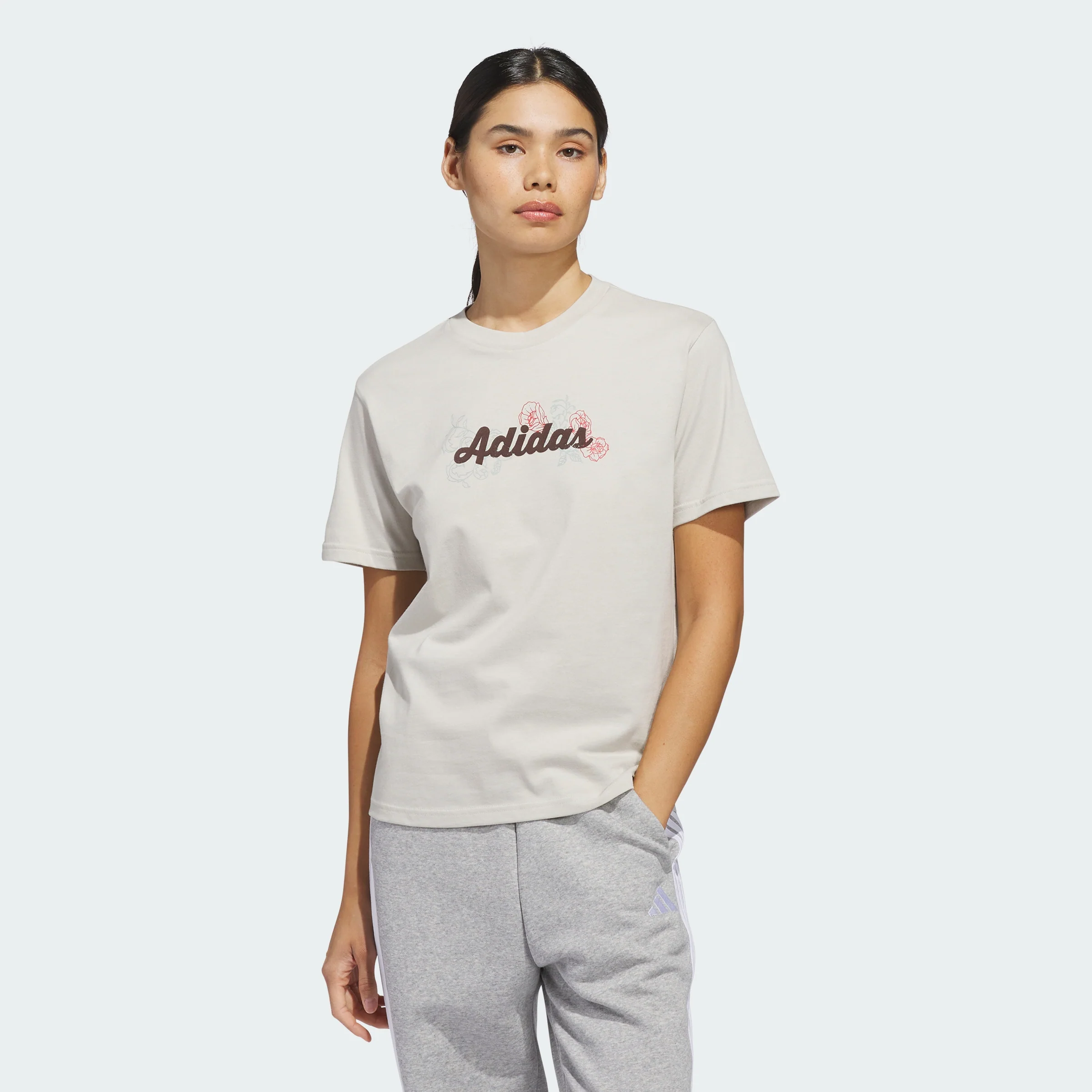 Women's adidas Western Florals Graphic T-Shirt - Image 6