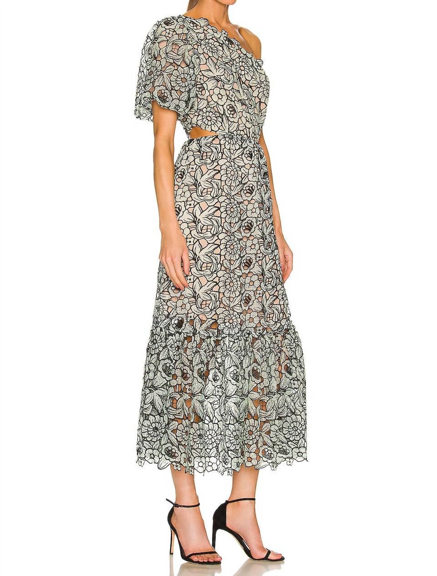 Women's Alina Maxi Dress In Multicolor - Image 3