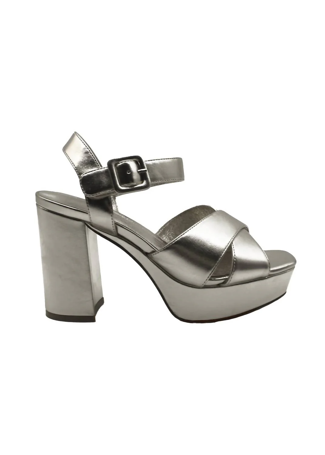 Women's Amma Platform Heels In Silver