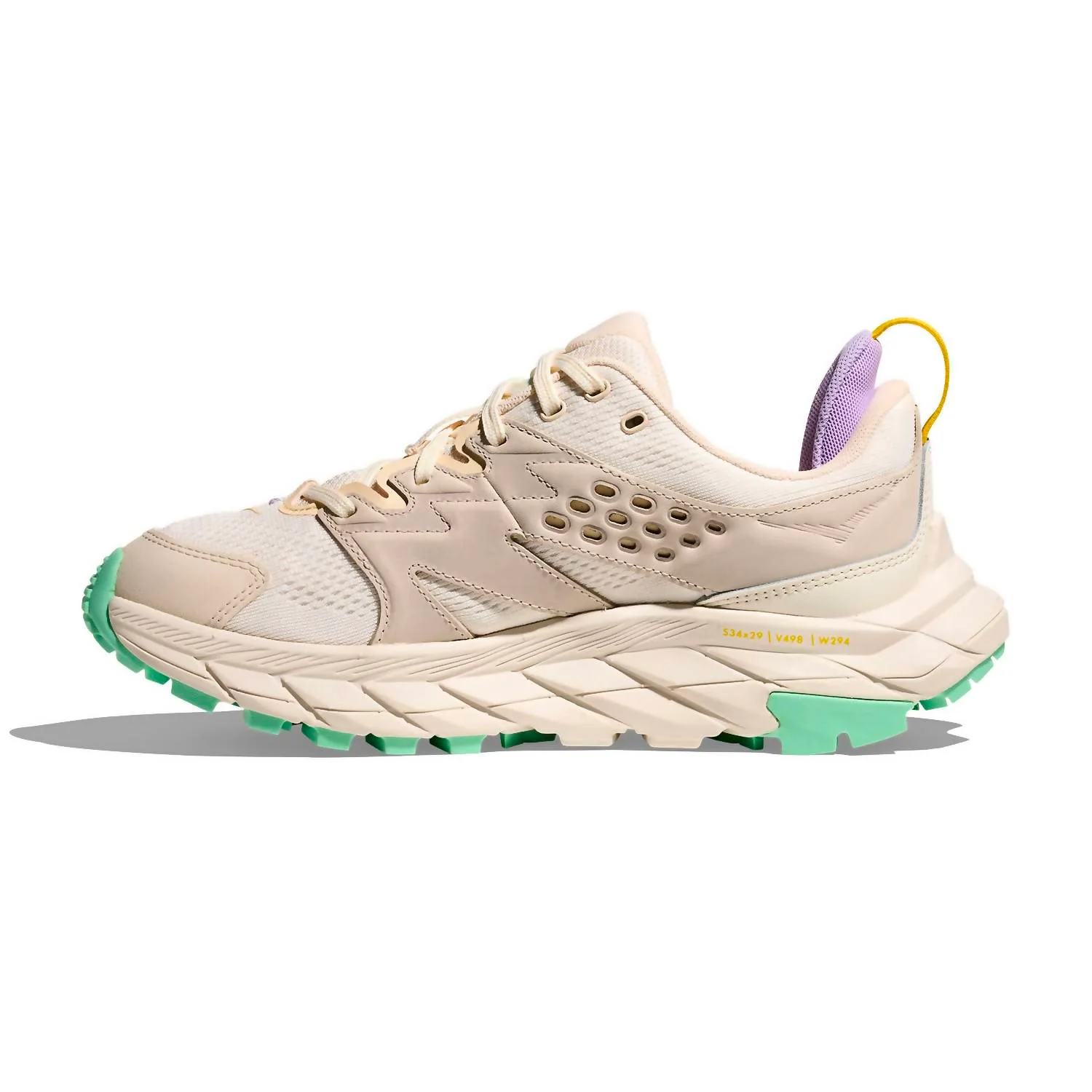 Women's Anacapa Breeze Low Outdoor Shoes In Alabaster/mint Fluorite - Image 2