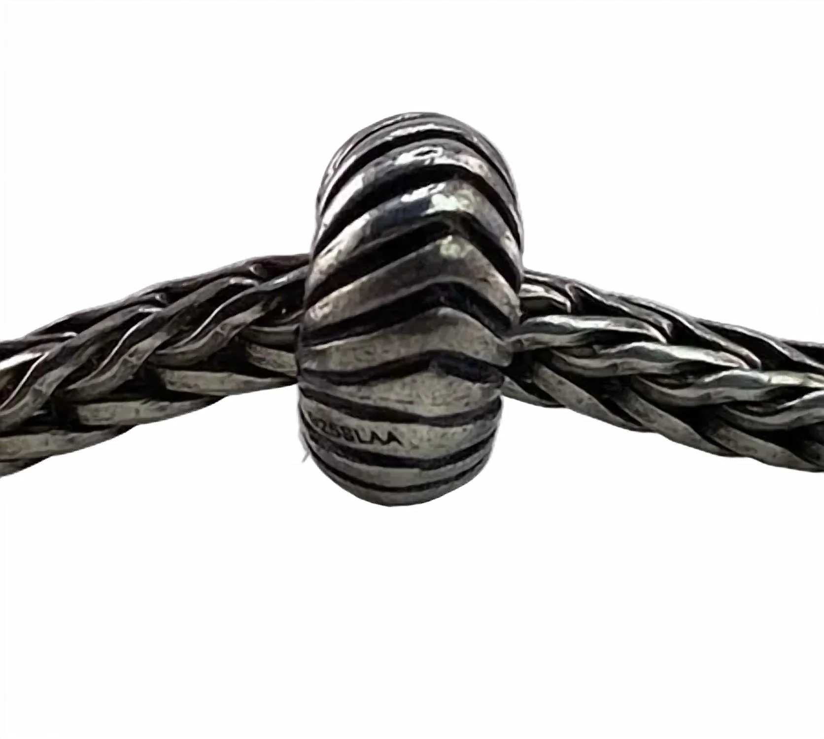 Women's Angles Tip Bead In Silver - Image 2