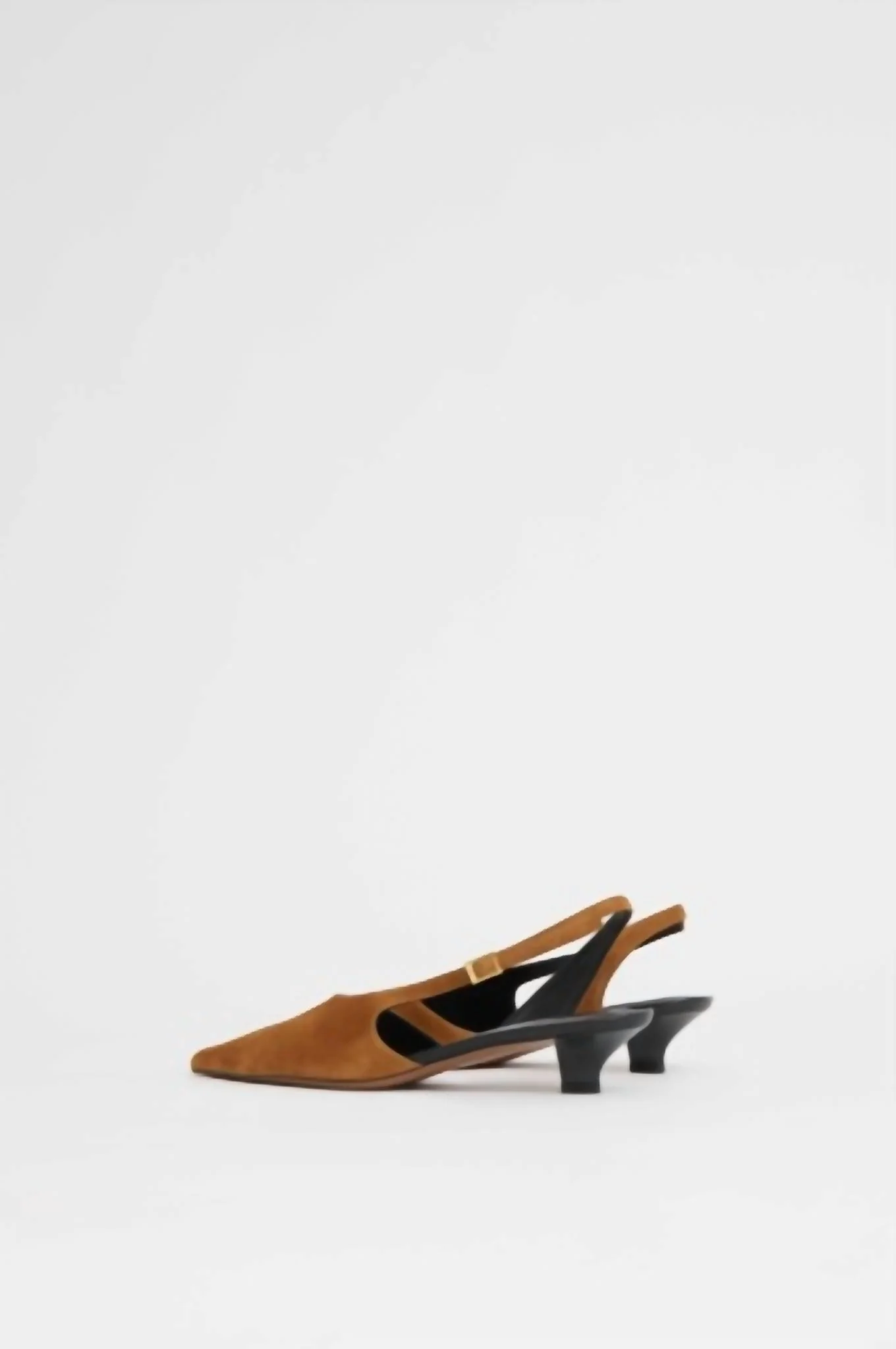Women's Anna Slingback Heel In Saddle - Image 3