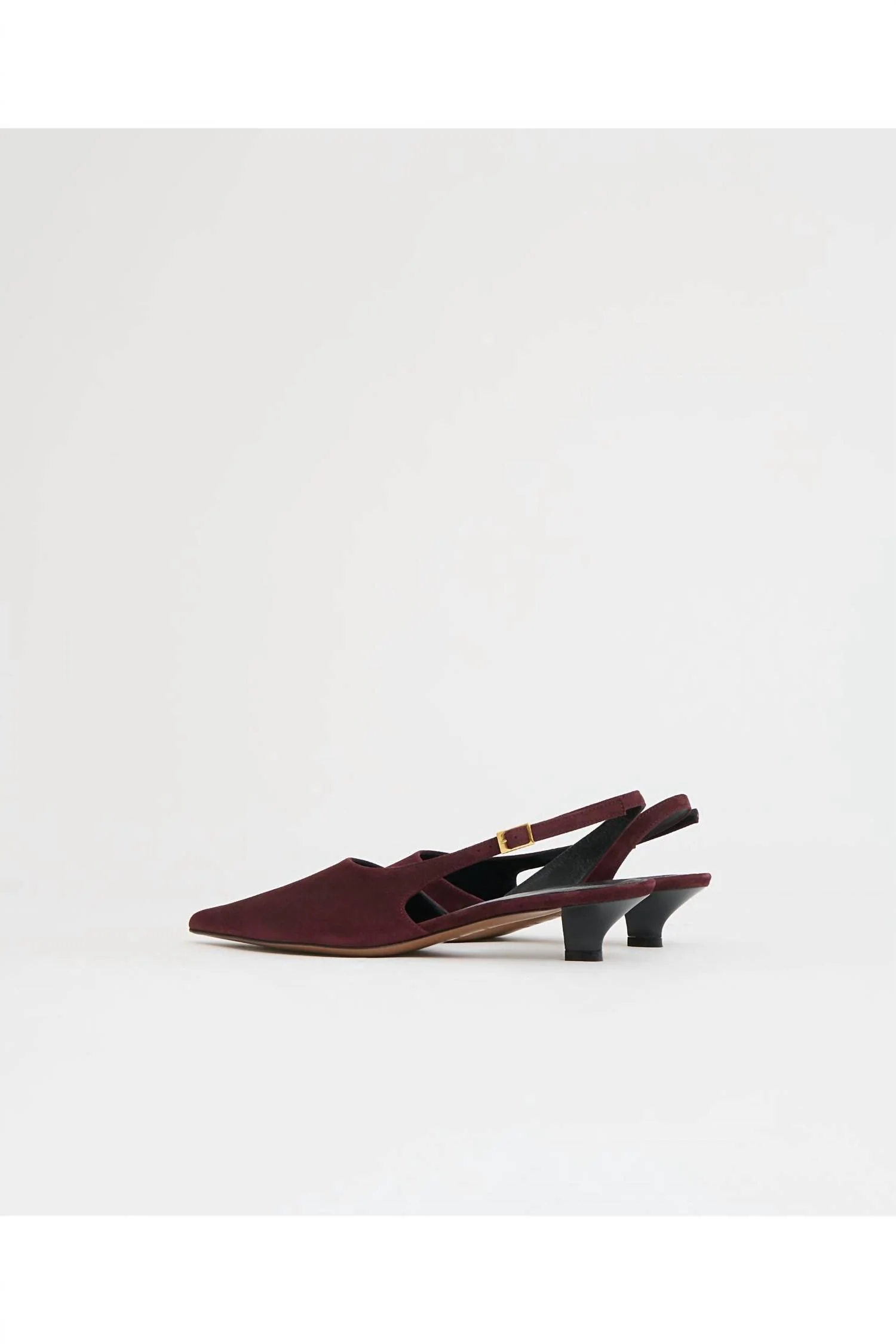 Women's Anna Slingback Heels In Plum - Image 3