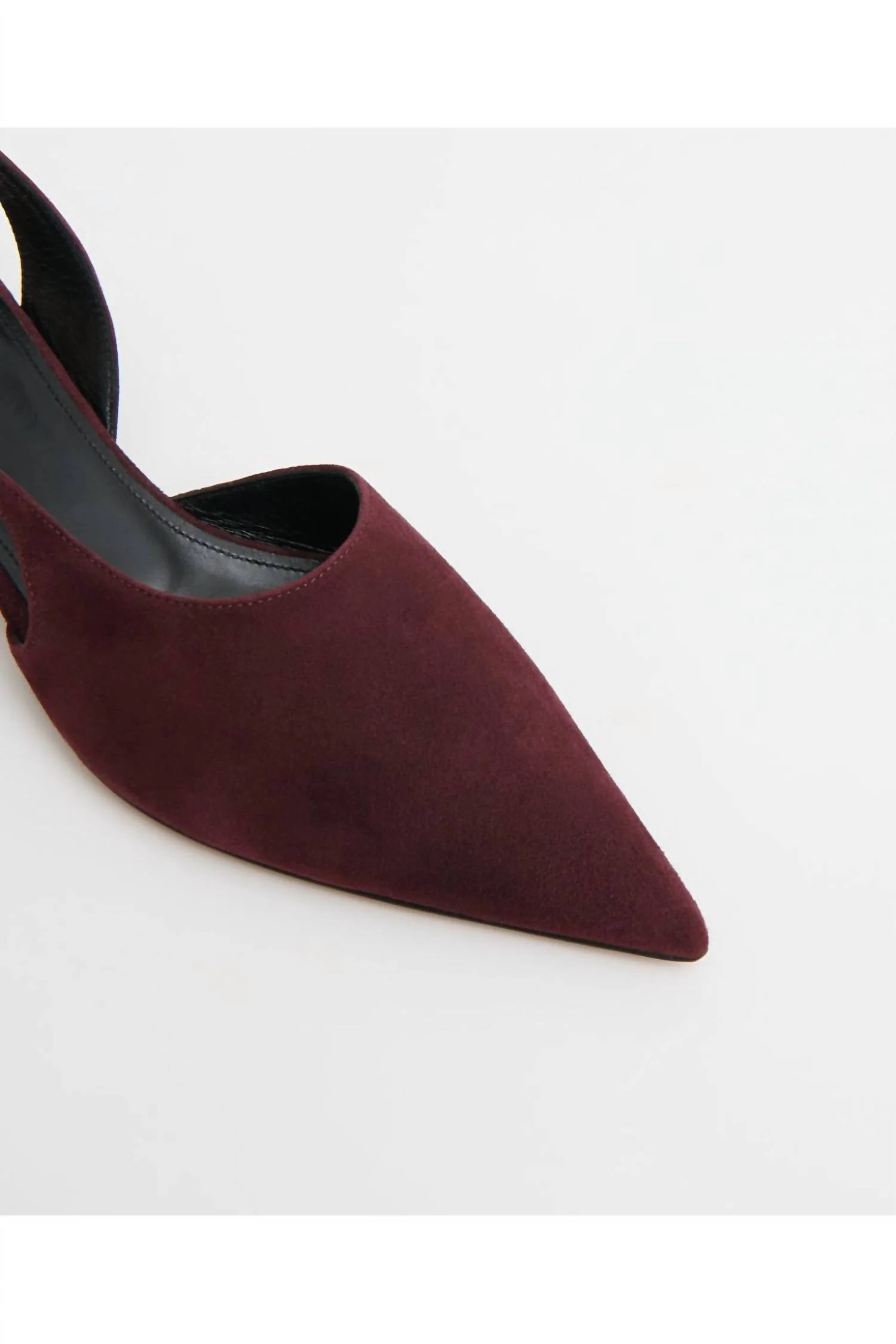Women's Anna Slingback Heels In Plum - Image 4