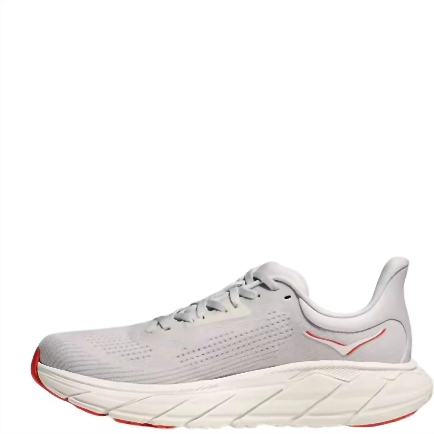 Women's Arahi 7 Running Shoes In Cosmic Grey/ruby Red - Image 3