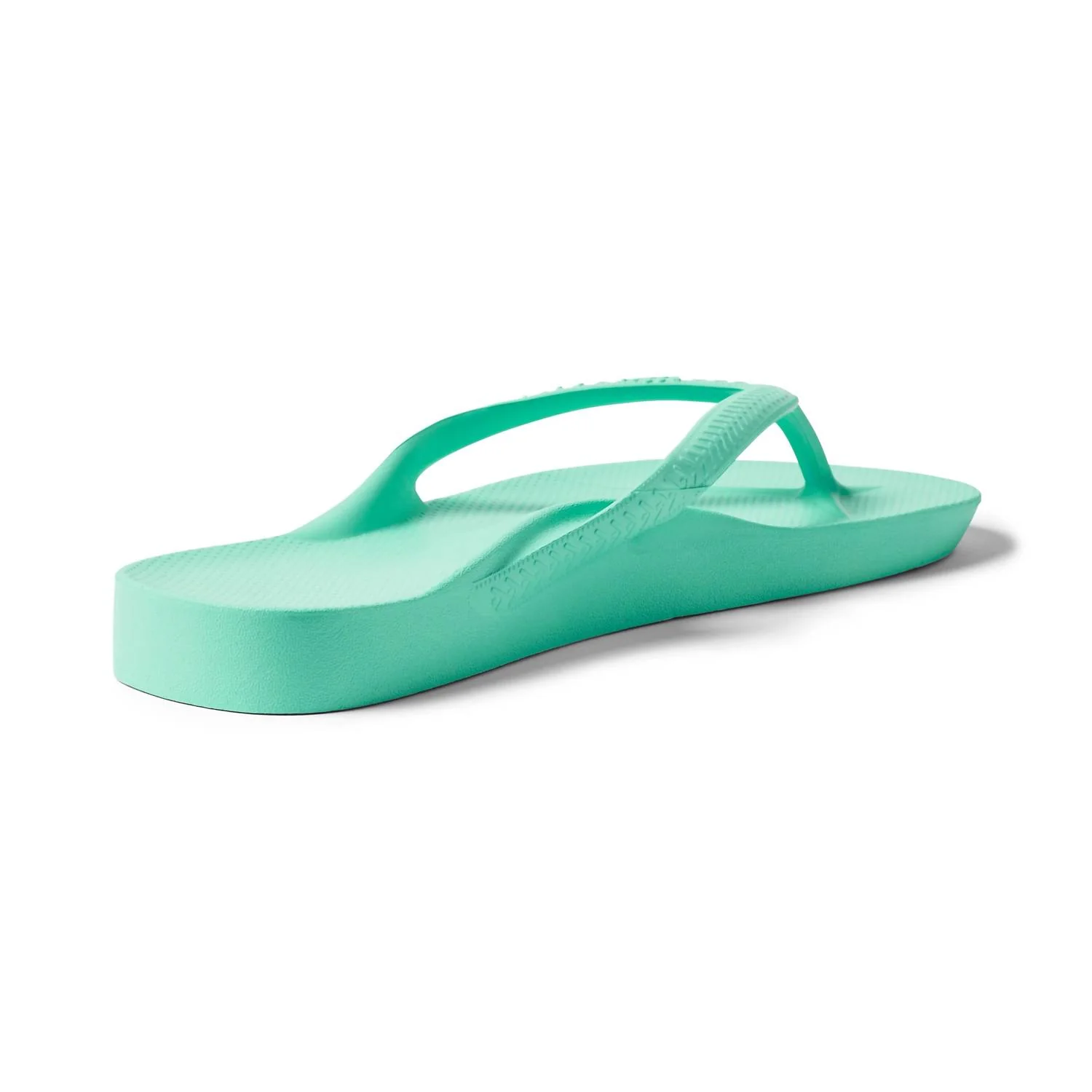 Women's Arch Support Flip Flops In Mint - Image 2
