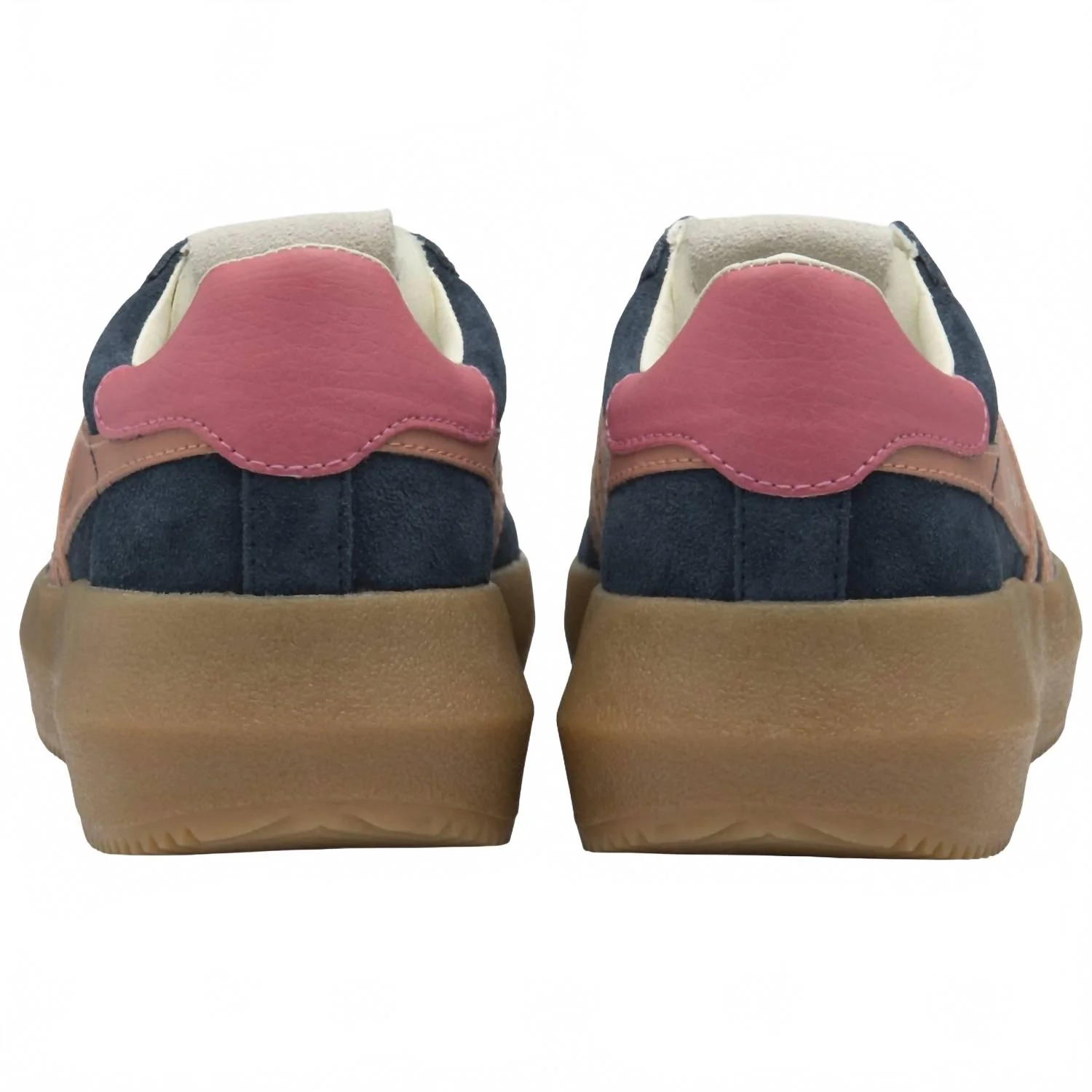 Women's Athena Sneaker In Navy/terracotta/bubblegum/gum - Image 4
