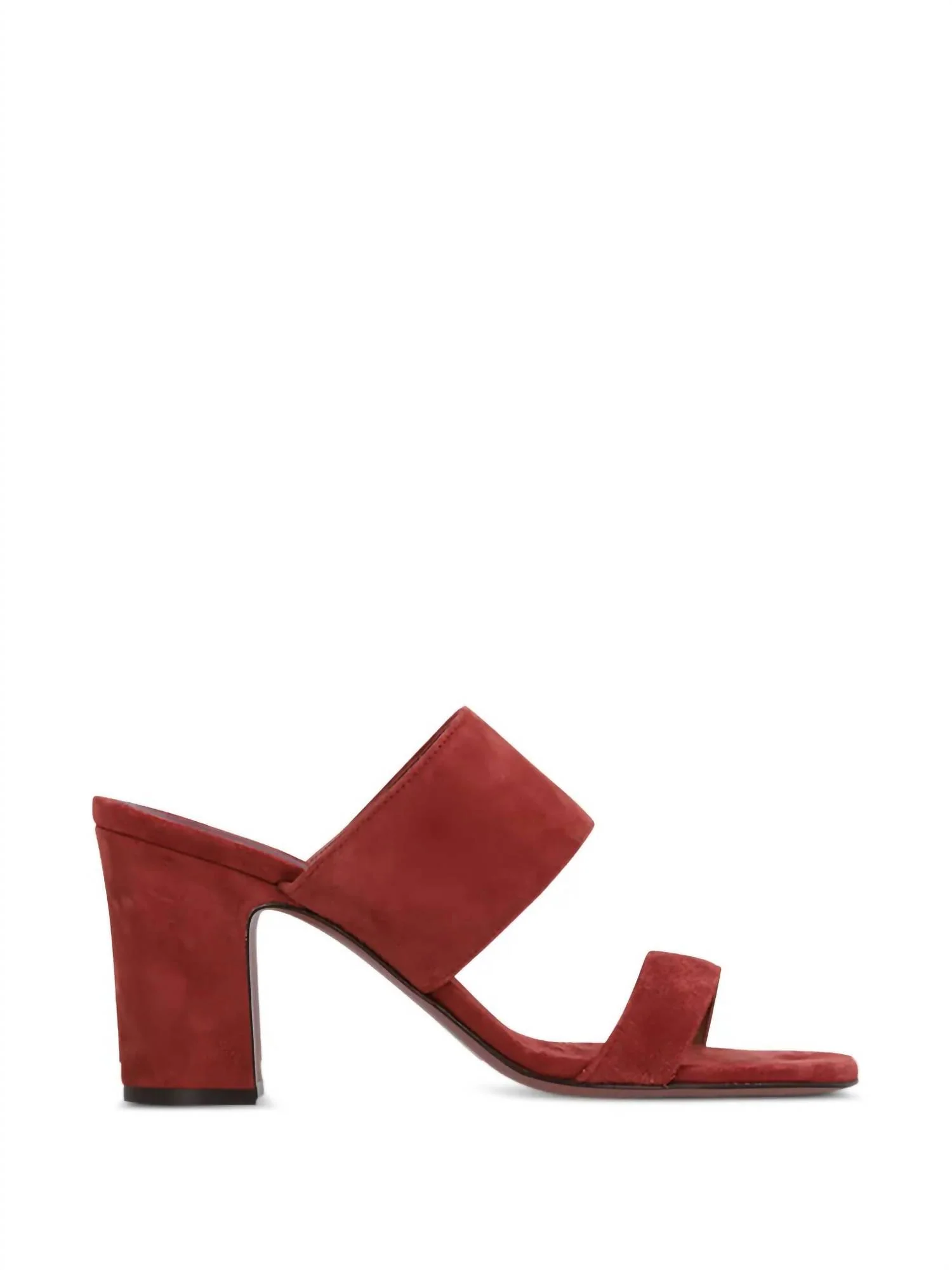 Women's Ava Block Heel Sandal In Brandy