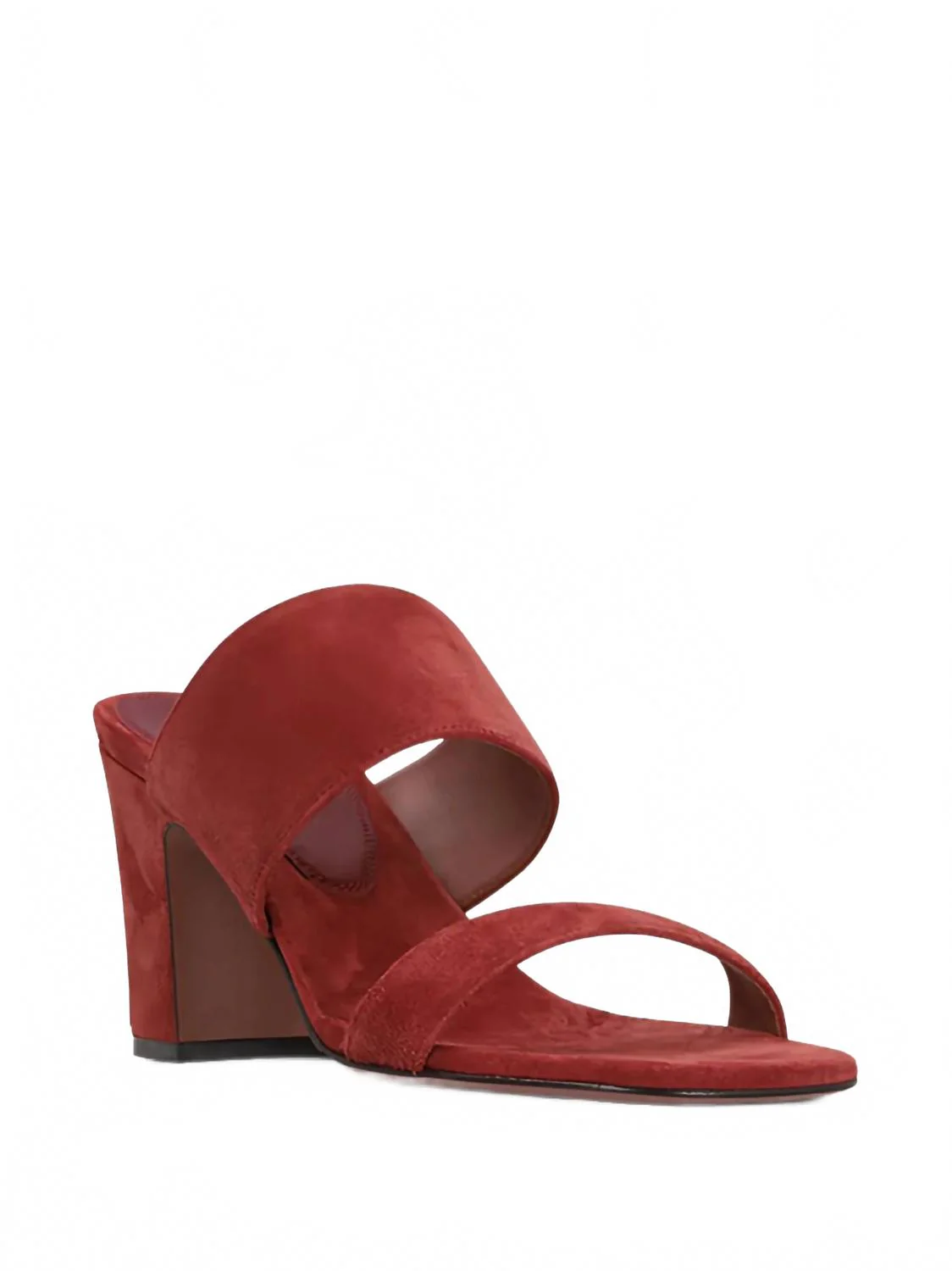 Women's Ava Block Heel Sandal In Brandy - Image 3