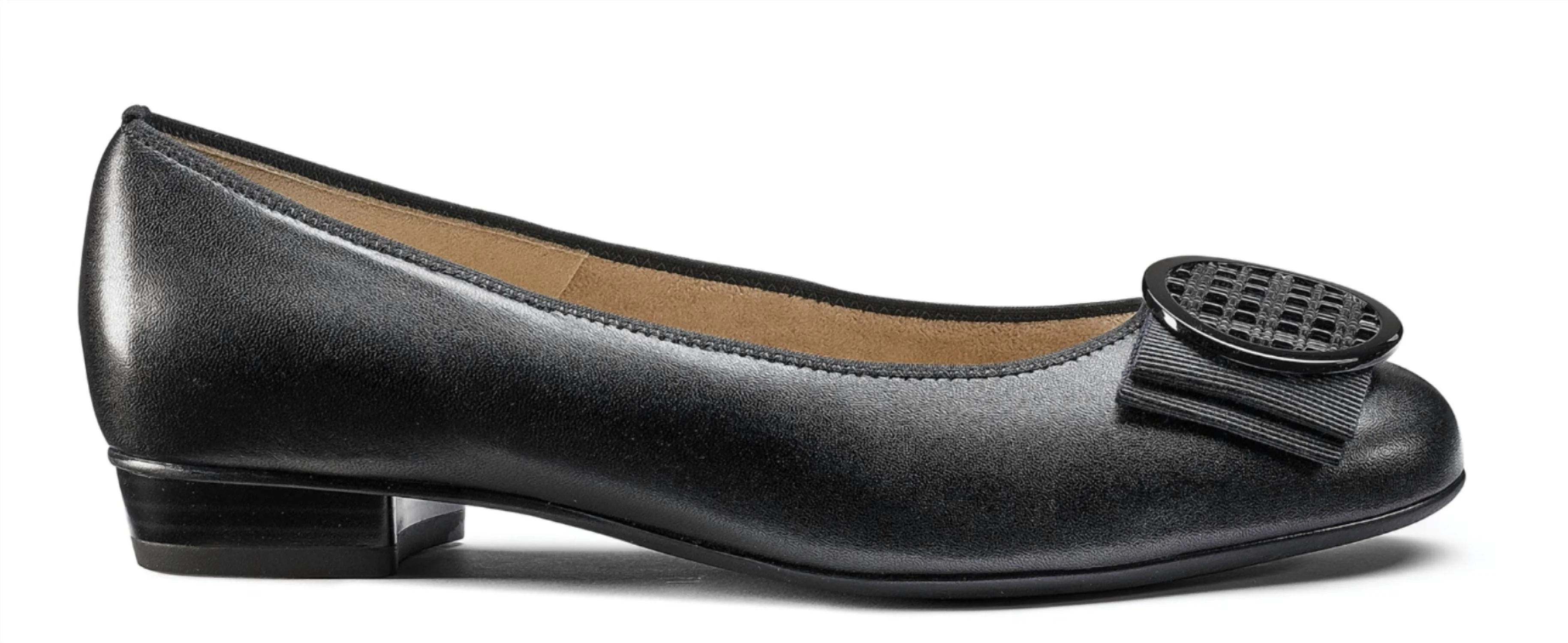 Women's Bambi Flats In Black - Image 2