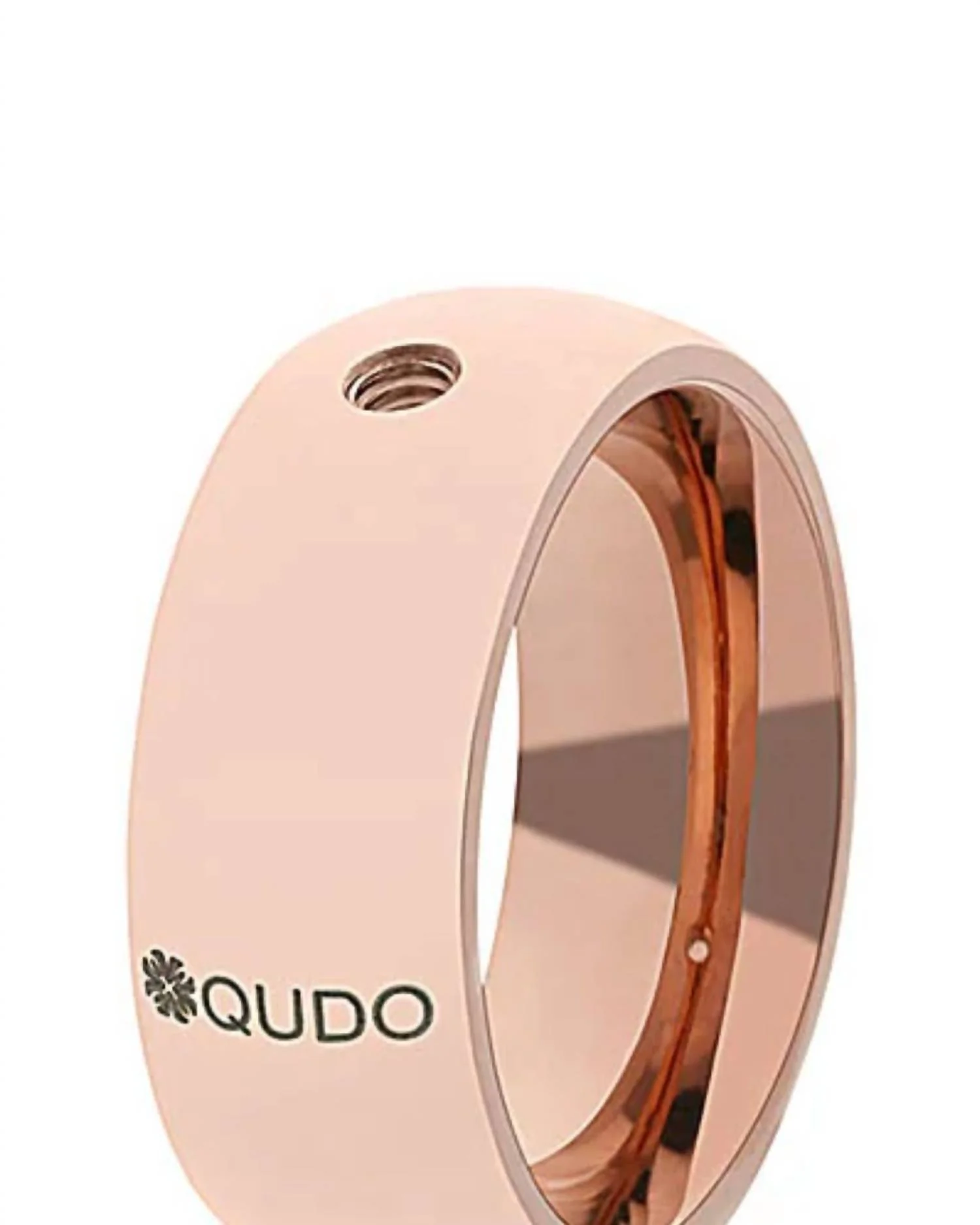 Women's Basic Big Ring In Rose Gold - Image 2