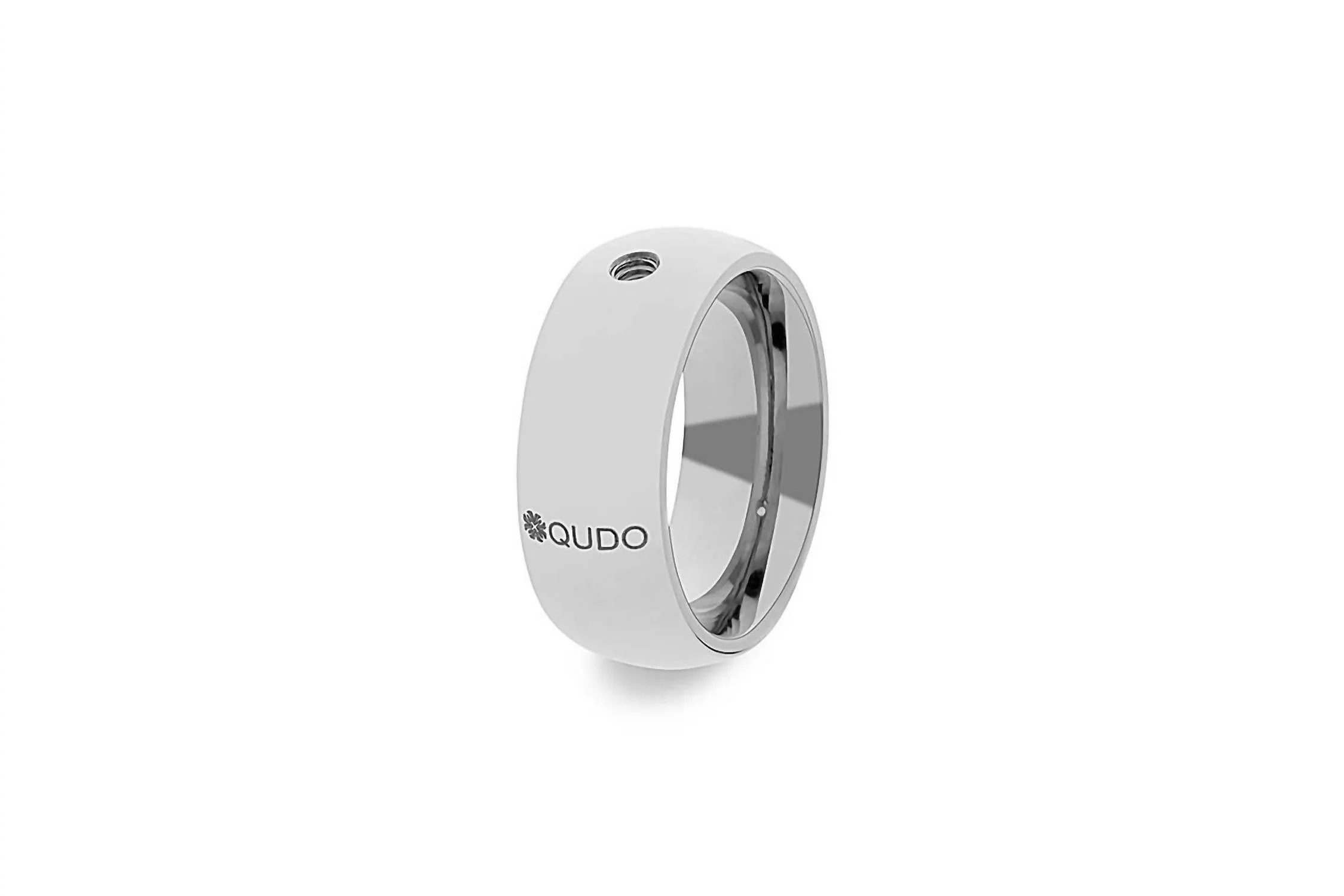 Women's Basic Big Ring In Silver - Image 2