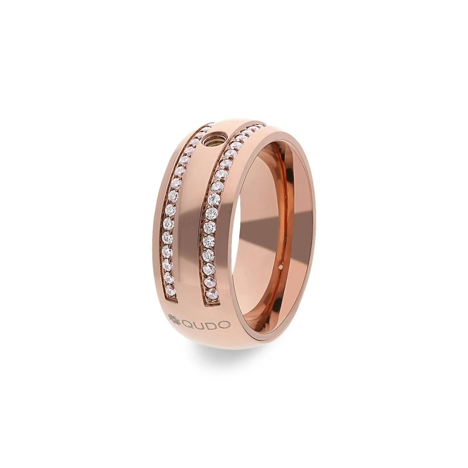 Women's Basic Lecce Ring In Rose Gold - Image 2