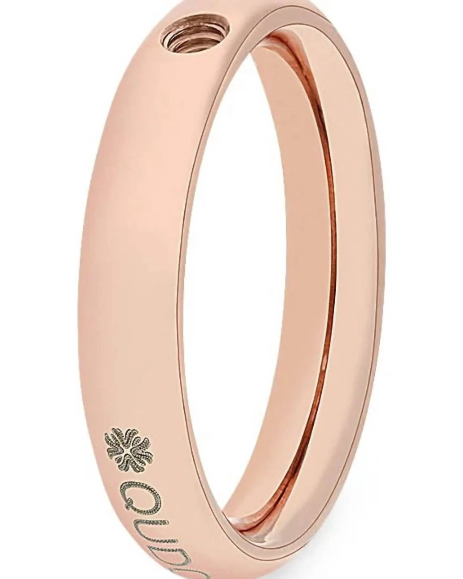 Women's Basic Small Ring In Rose Gold - Image 2