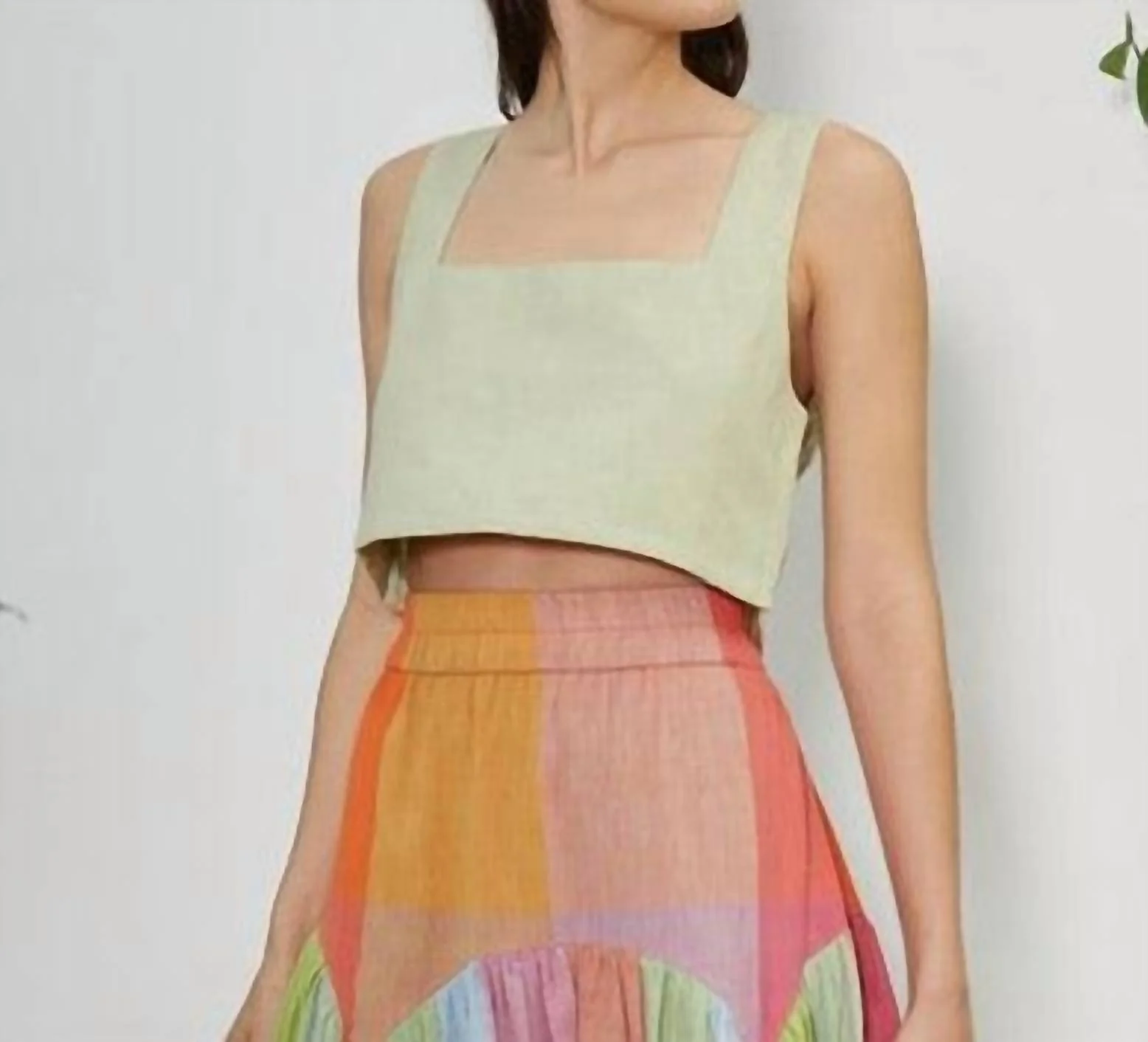Women's Basic Top In Mint