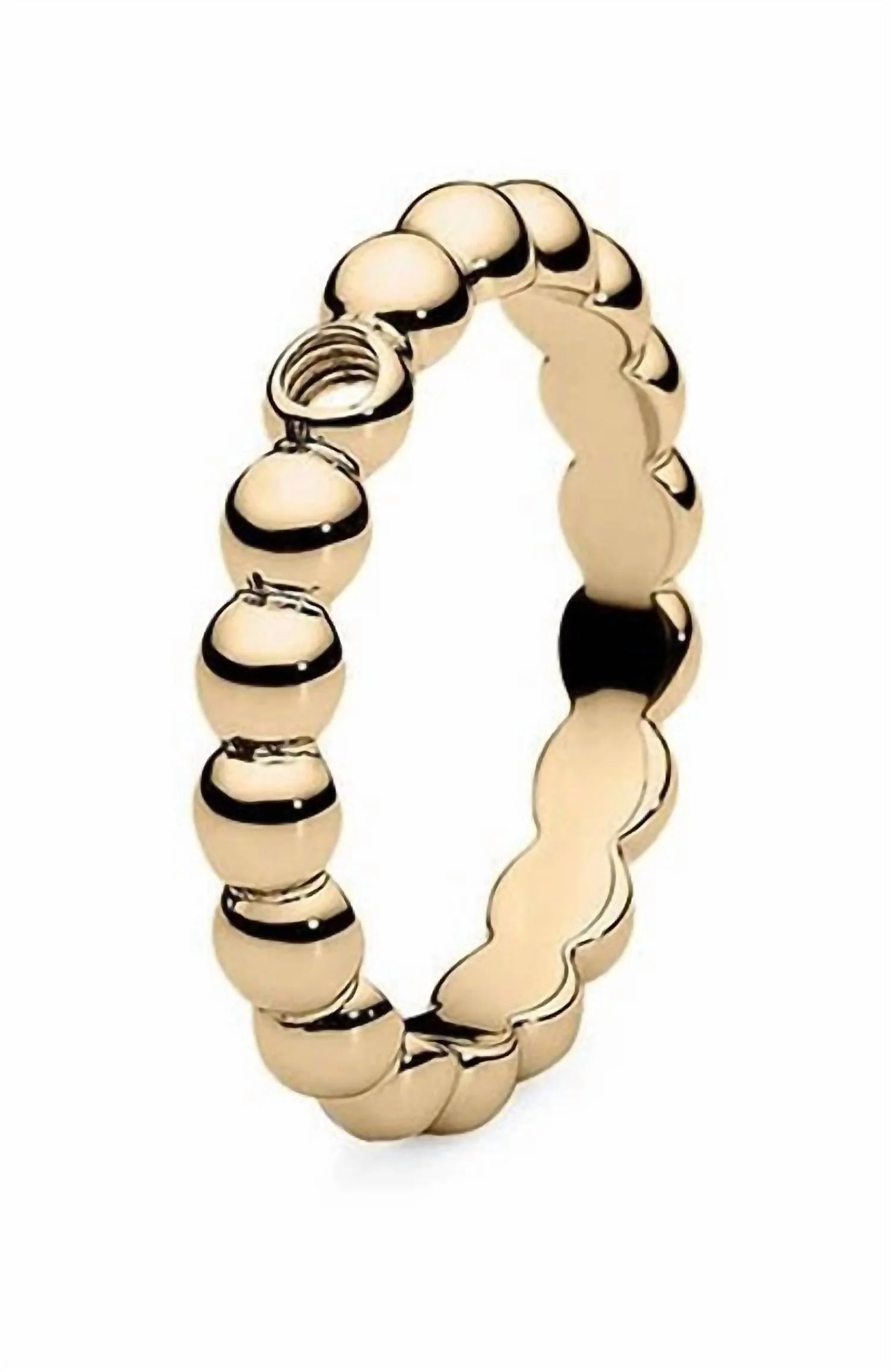 Women's Basic Veroli Ring In Gold - Image 2