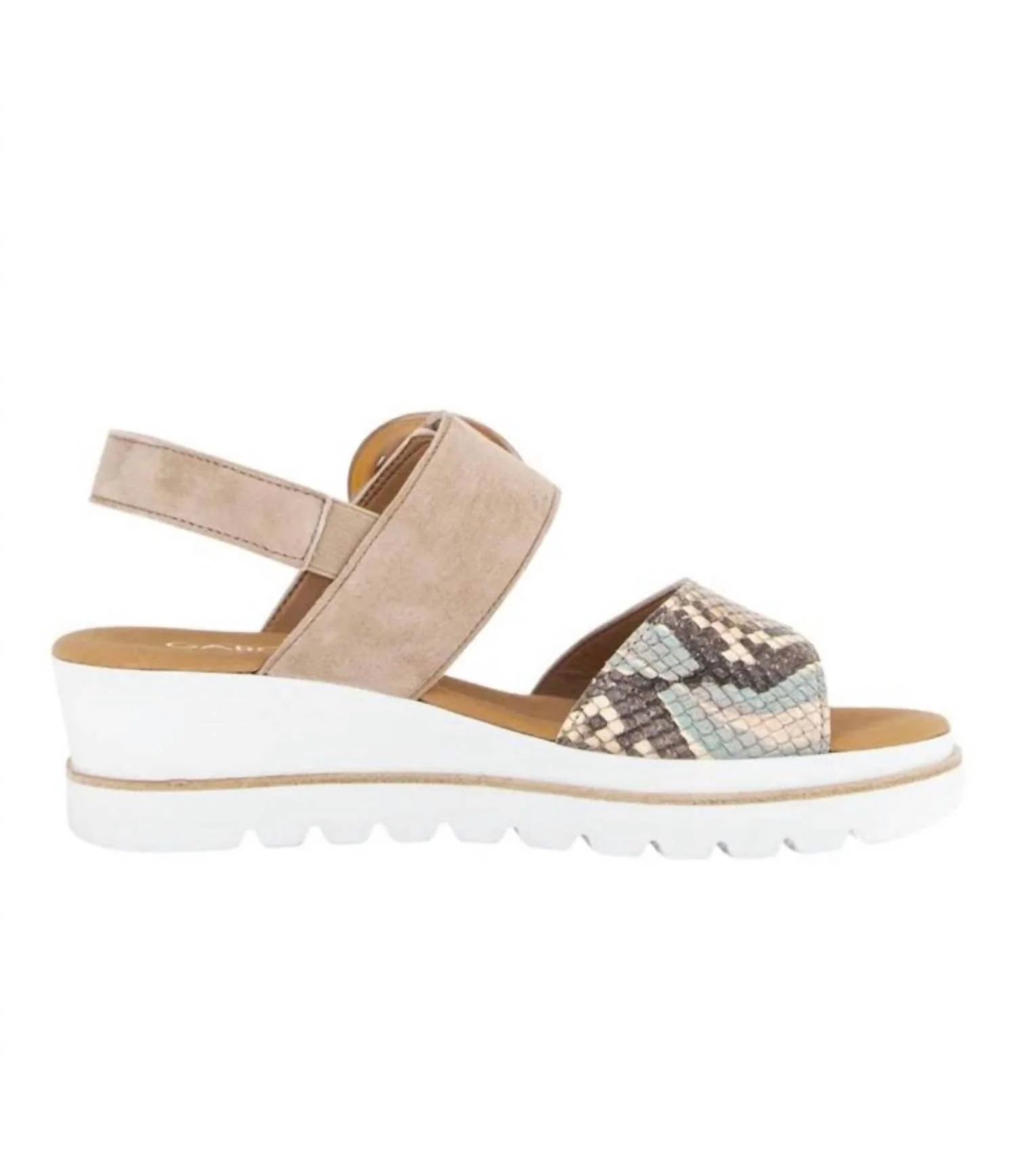 Women's Beatrix Platform Sandal In Python/sand