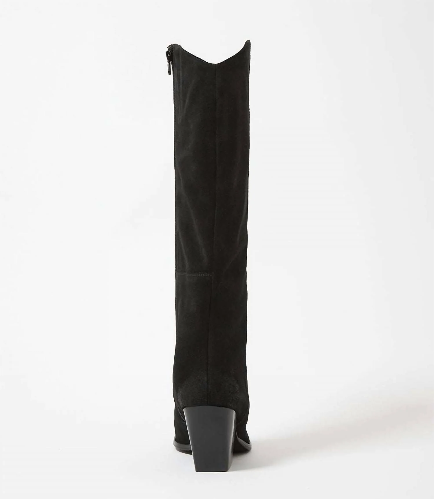 Women's Begging You Pointed Toe Western High Boots In Black - Image 3