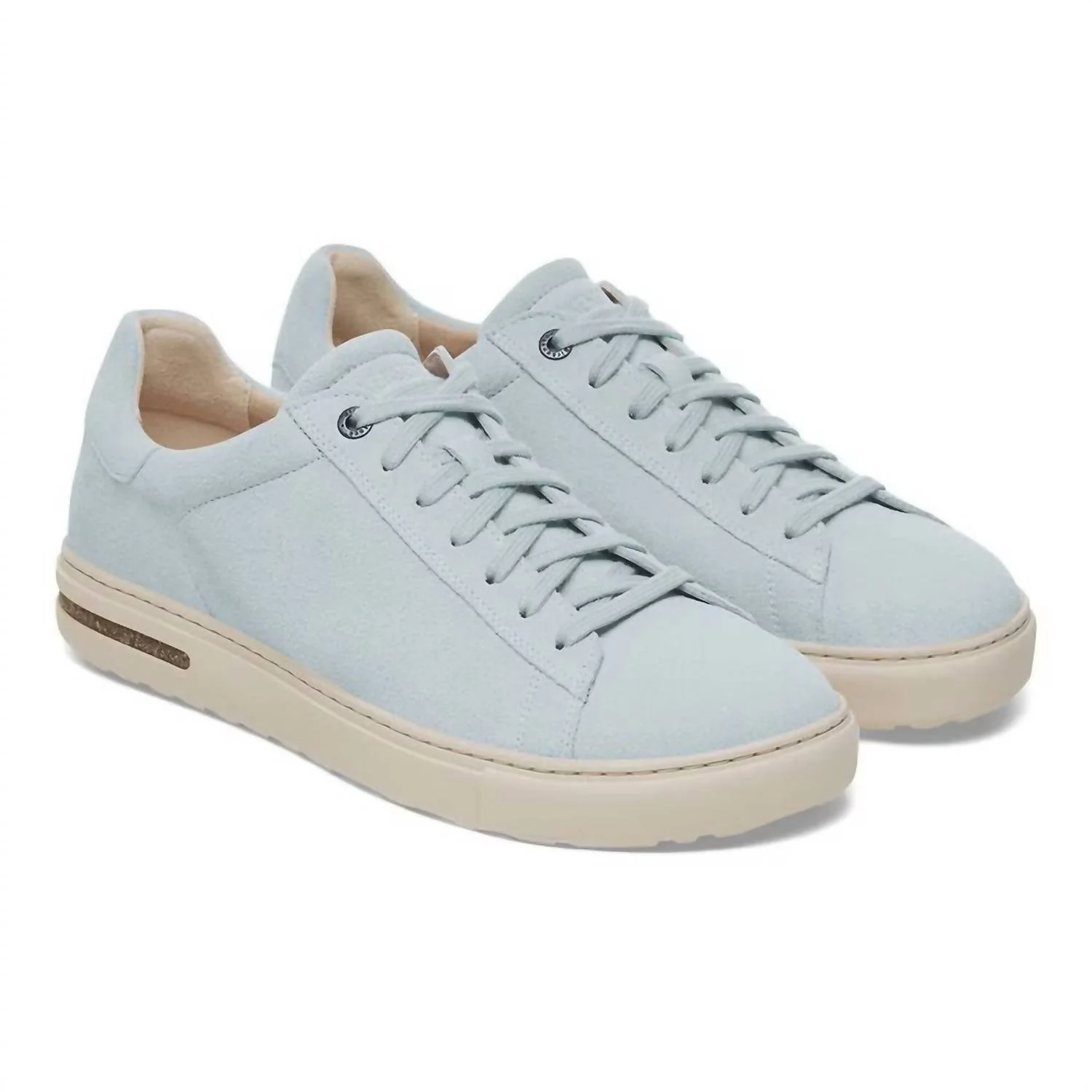 Womens Bend Suede- Baby Blue (Narrow) - Image 4