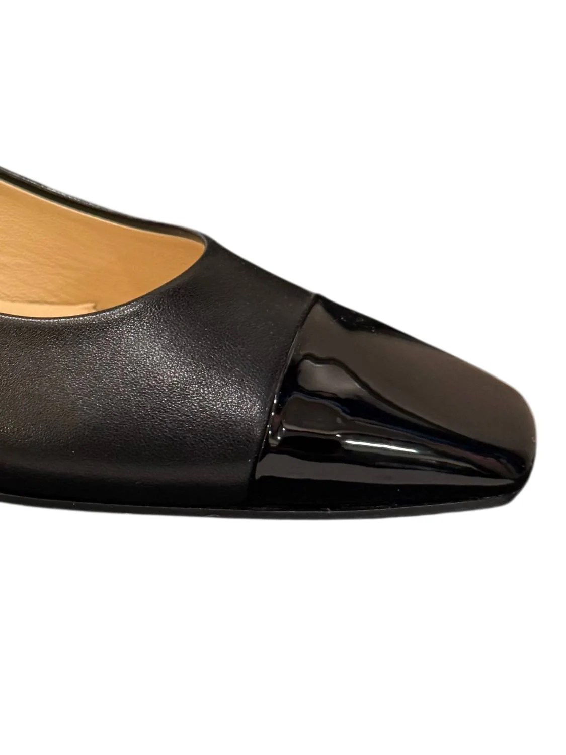 Women's Biba Leather Pumps In Softlack Nero Nappa Nero - Image 2