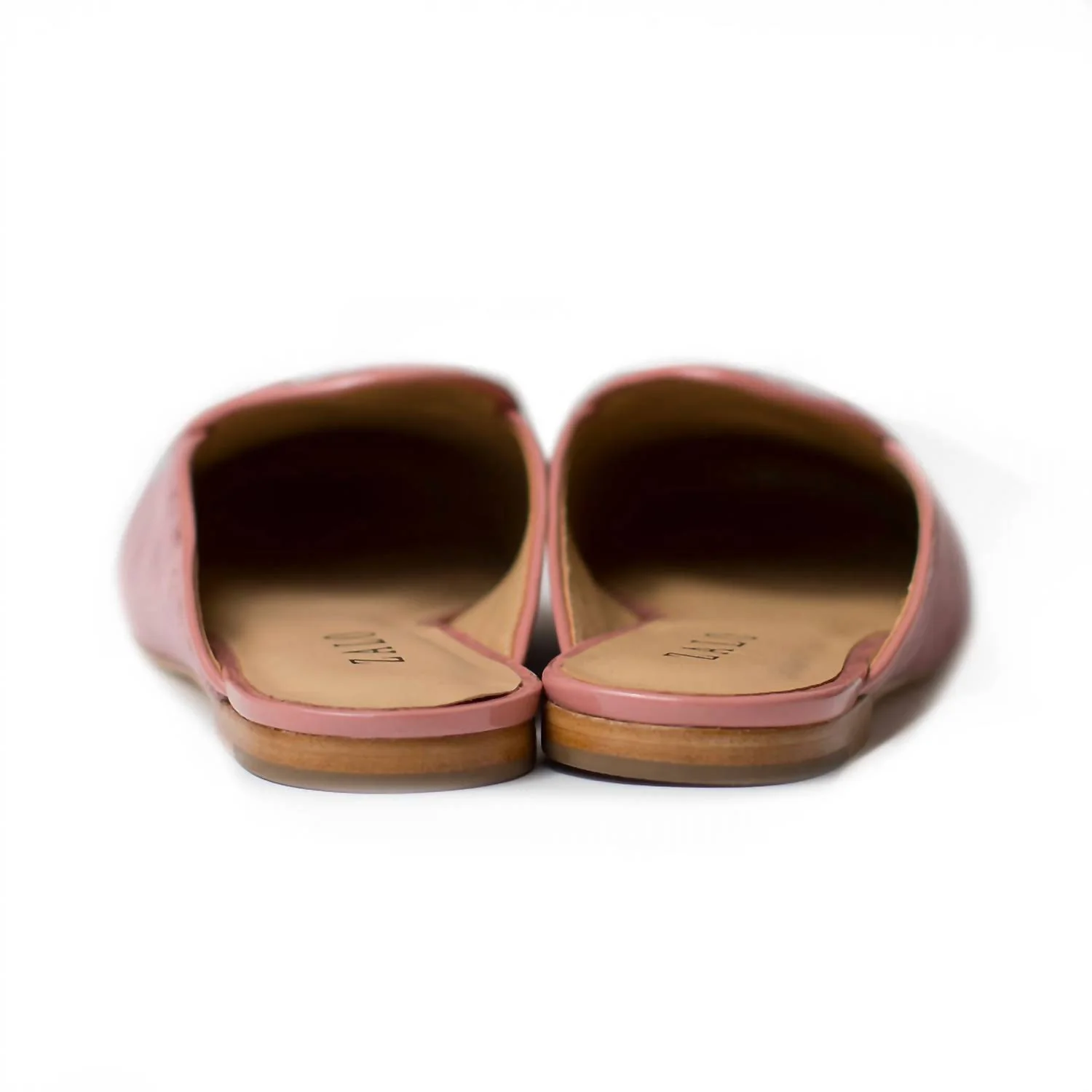 Women's Bow Mule In Rose - Image 3