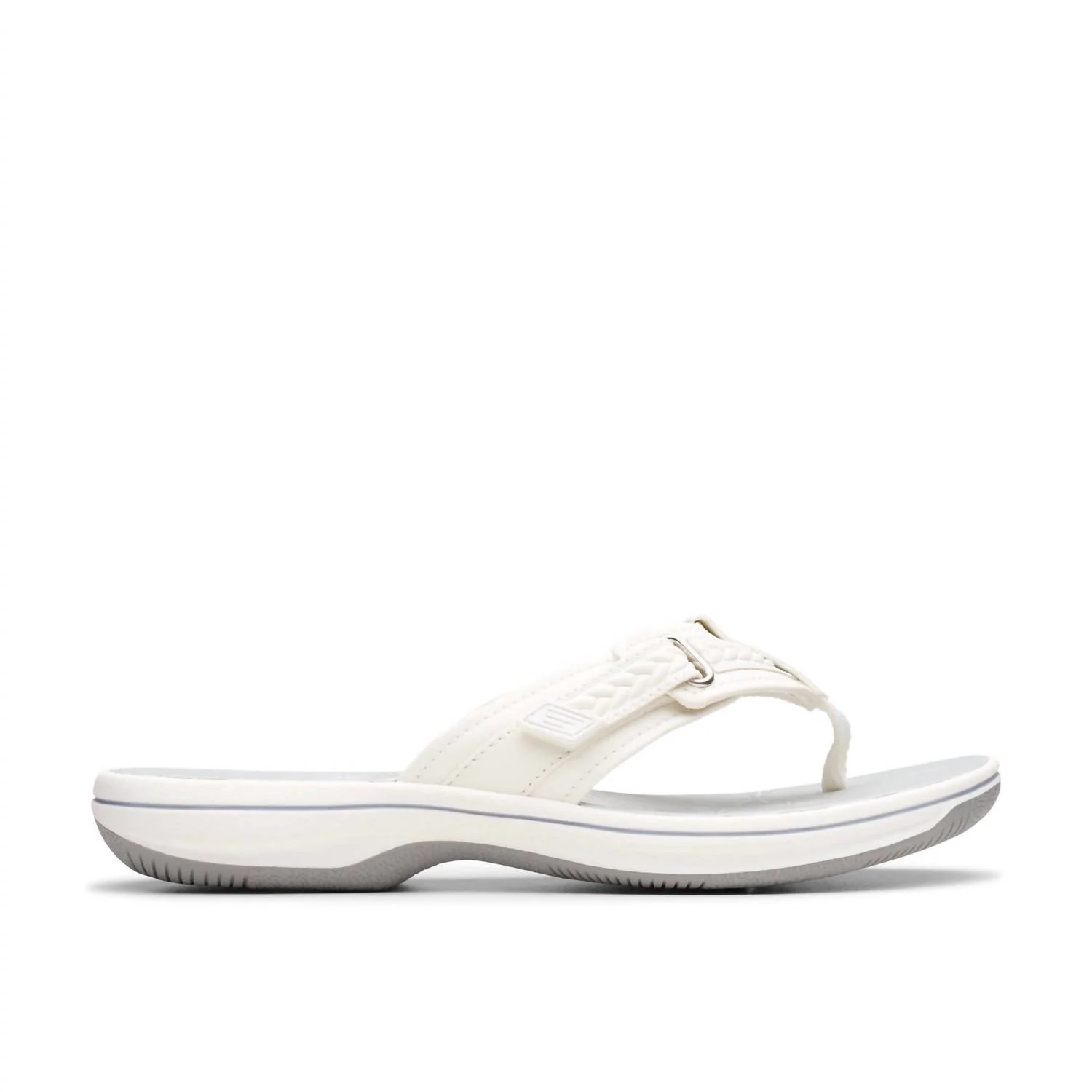 Women's Breezey Sun Sandal In White - Image 2