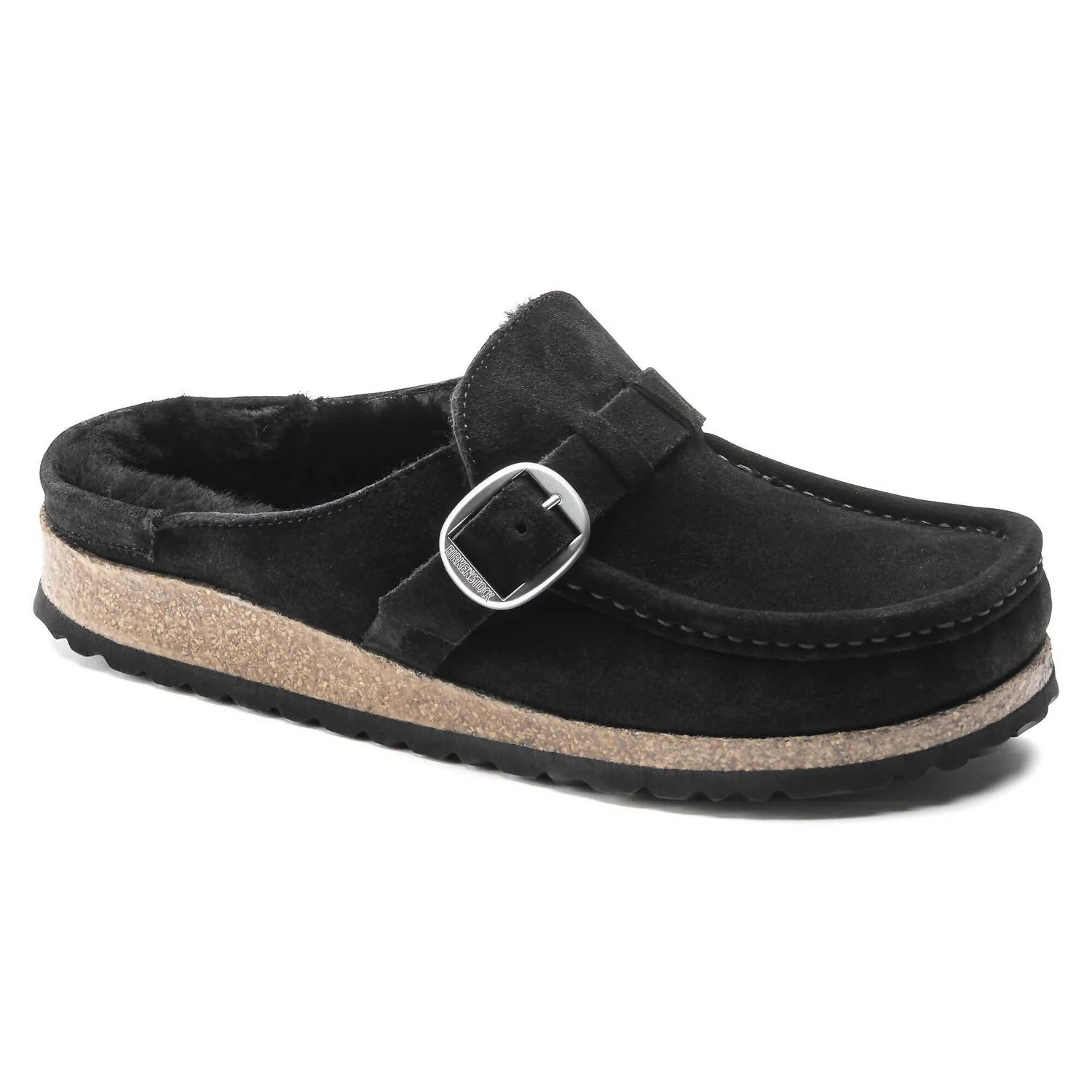 Women's Buckley Shearling Clog In Black