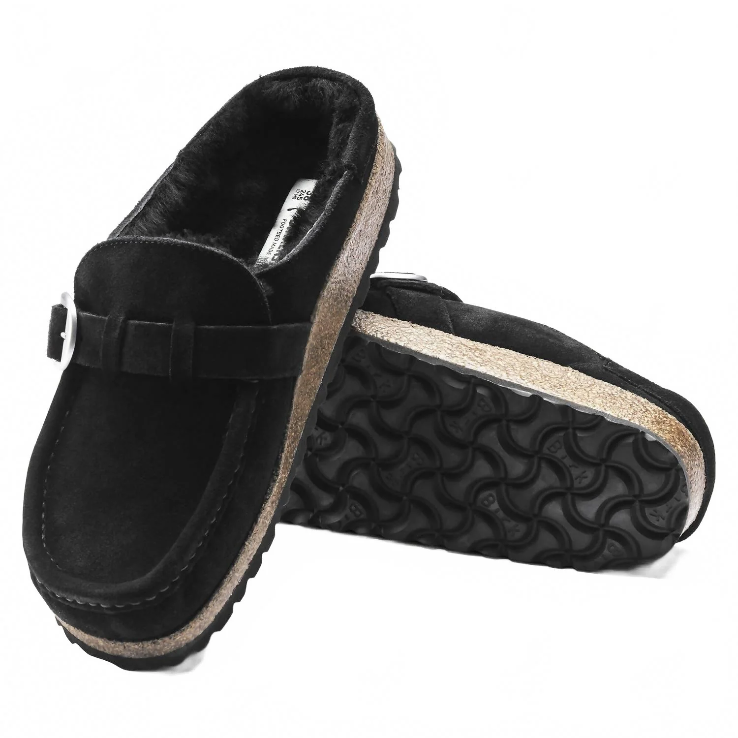 Women's Buckley Shearling Clog In Black - Image 3