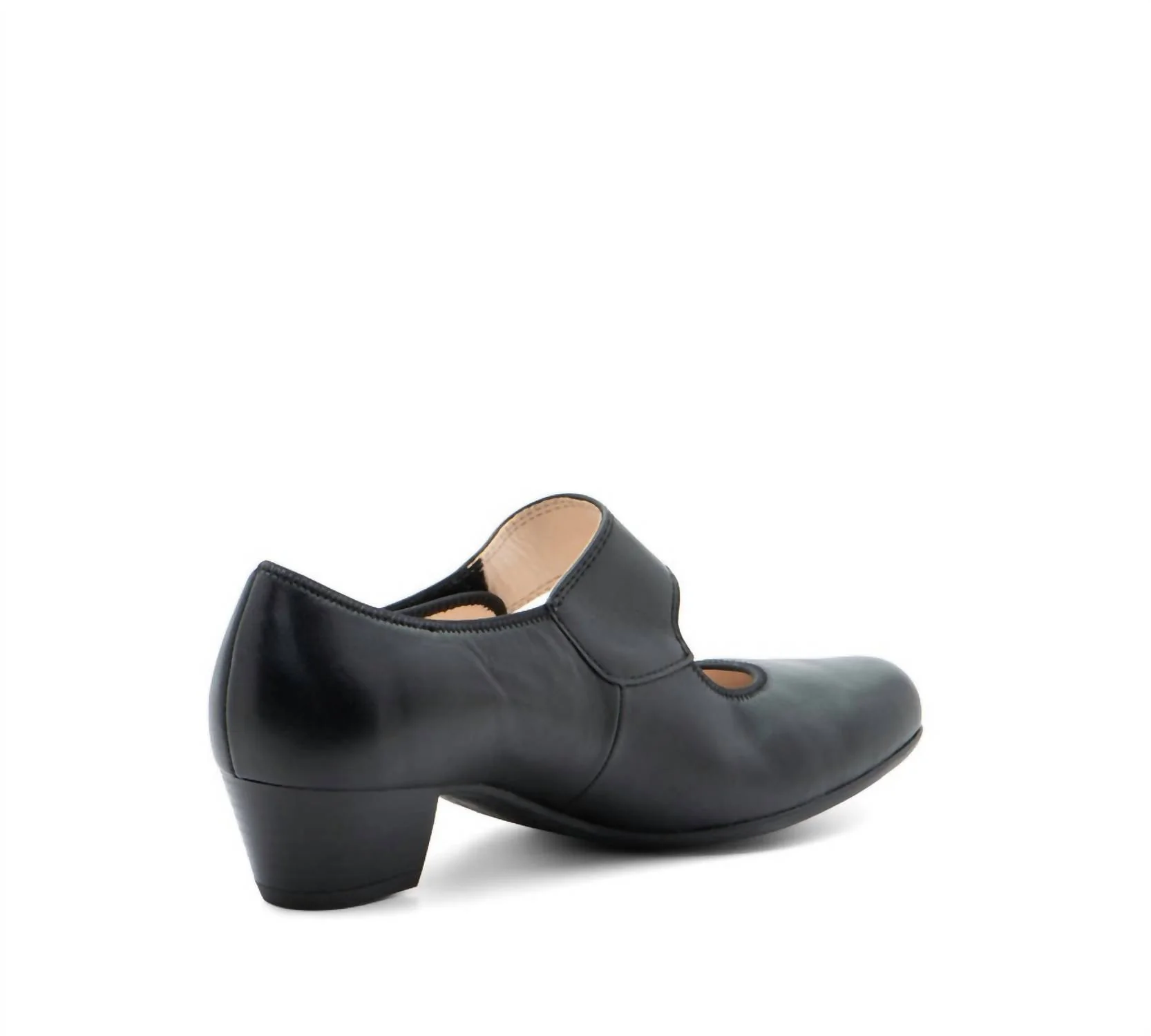 Women's Calico Ii Mary Jane Pump In Black Napa Leather - Image 3