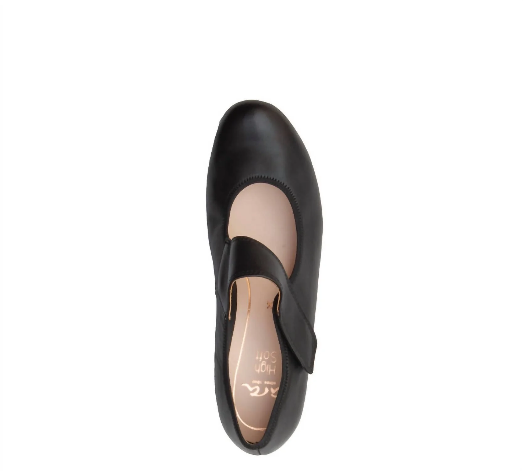 Women's Calico Ii Mary Jane Pump In Black Napa Leather - Image 4