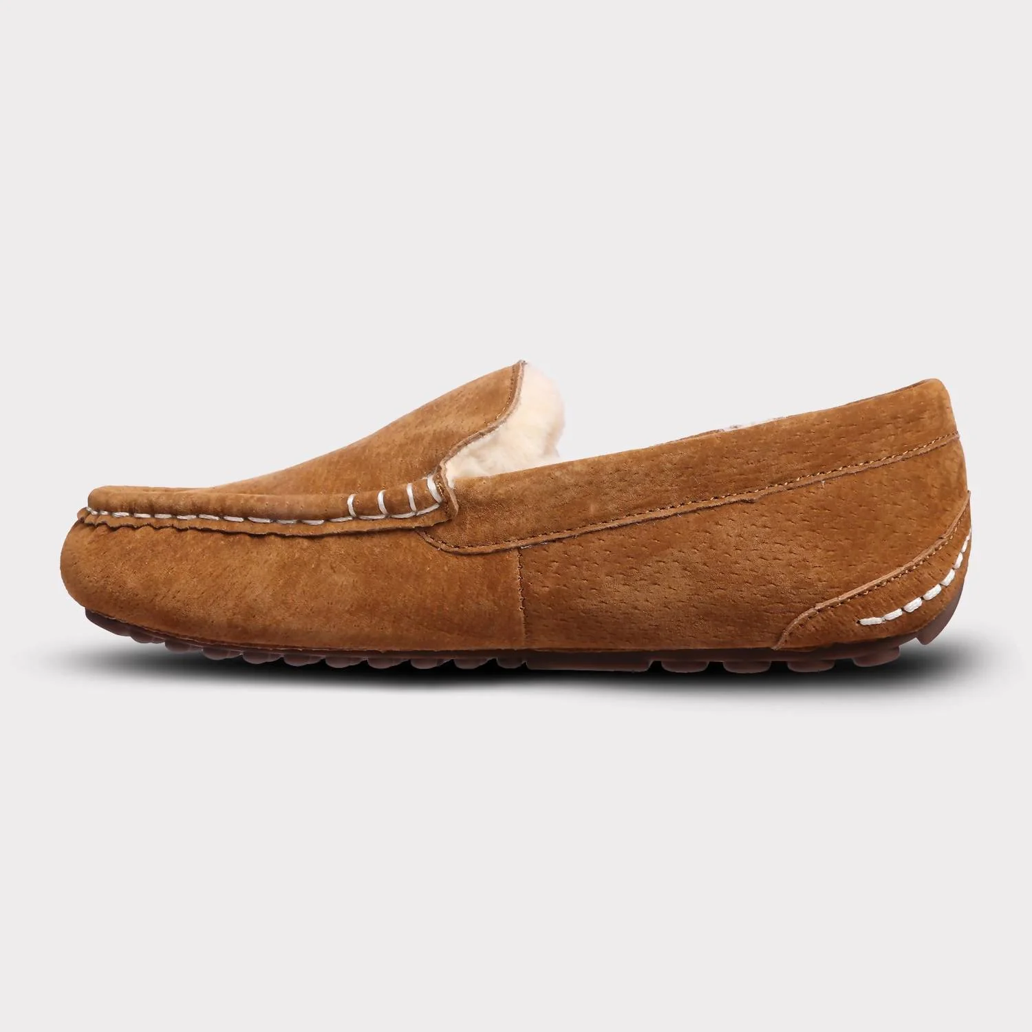 Women's Callie Slip-On Moccasin In Chestnut - Image 5