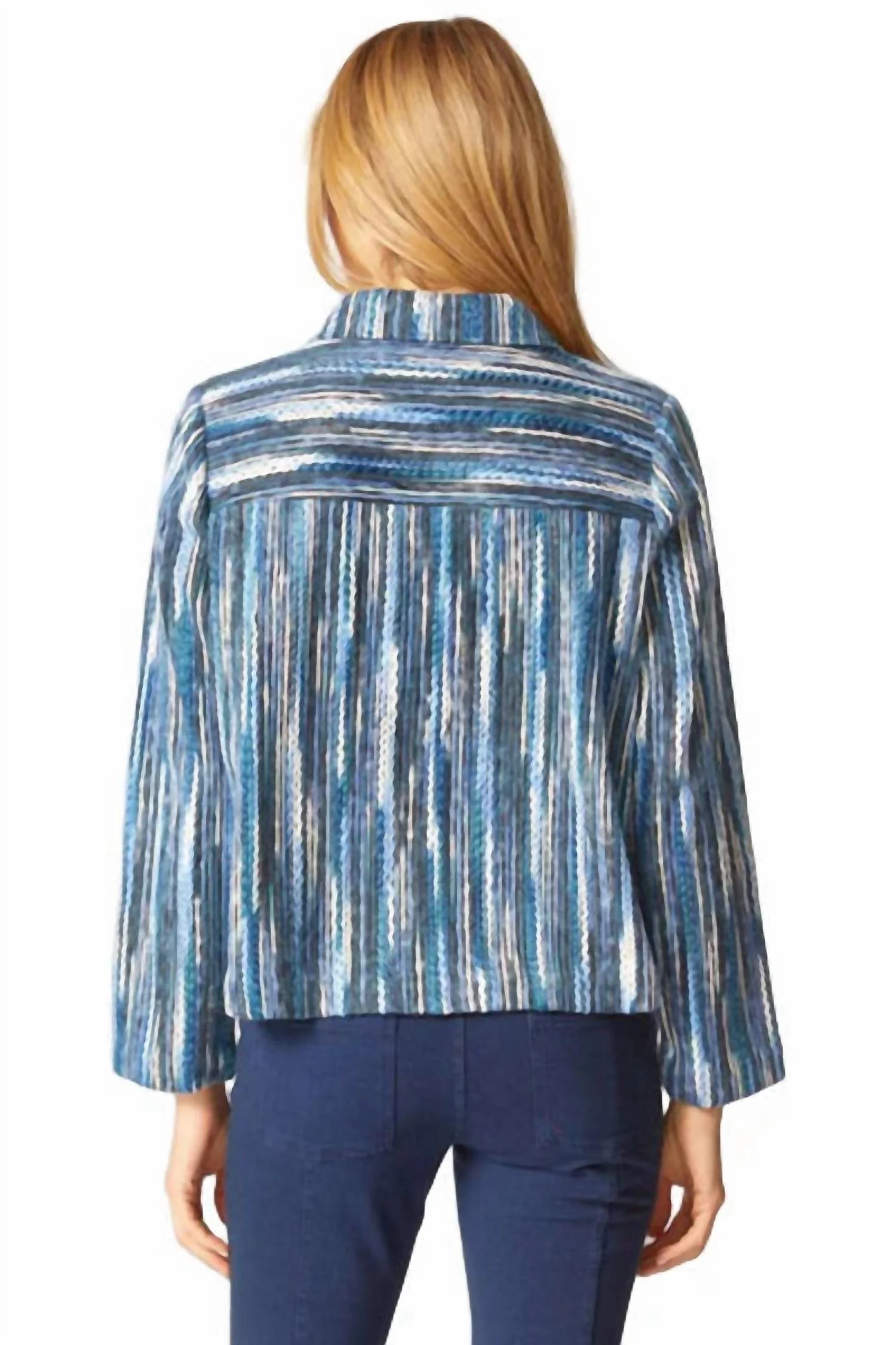 Women's Cargo Jacket In Waterfall - Image 2