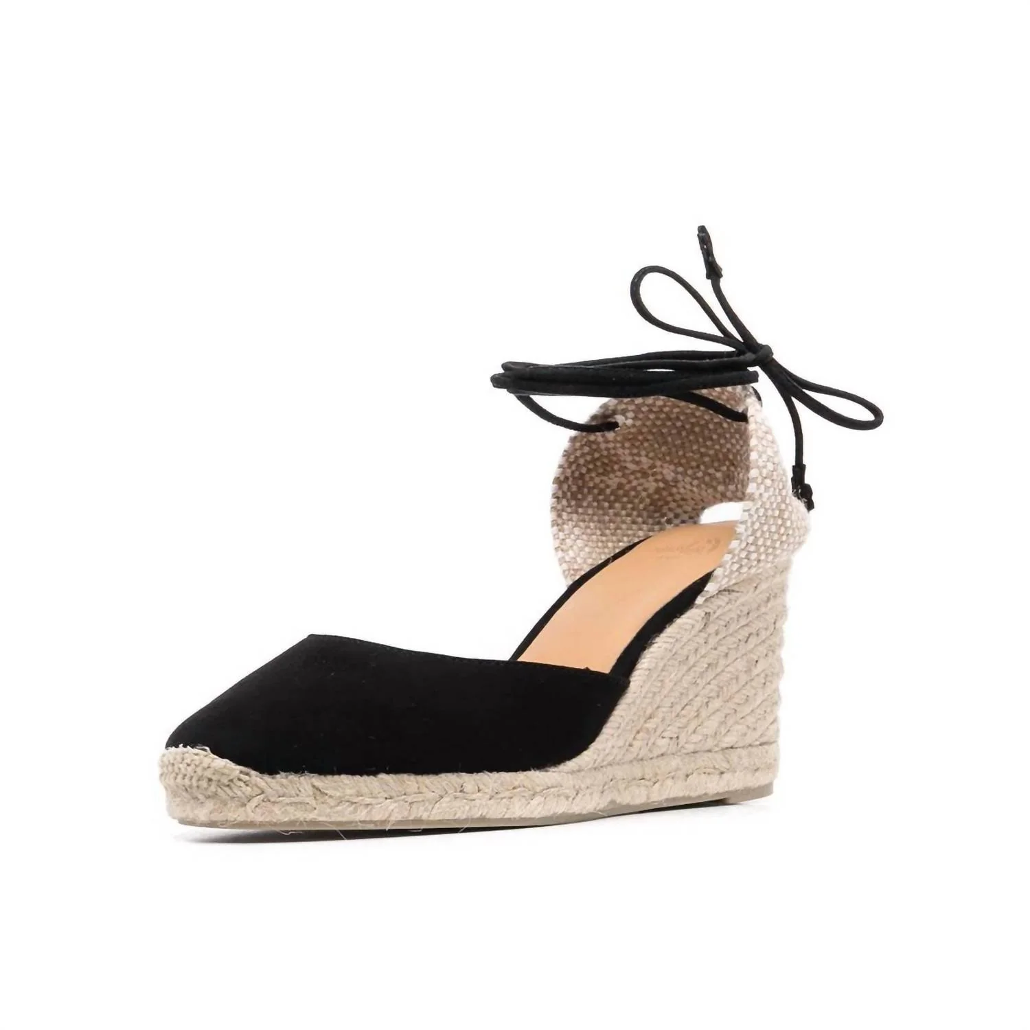 Women's Carina Wedge In Negro - Image 2