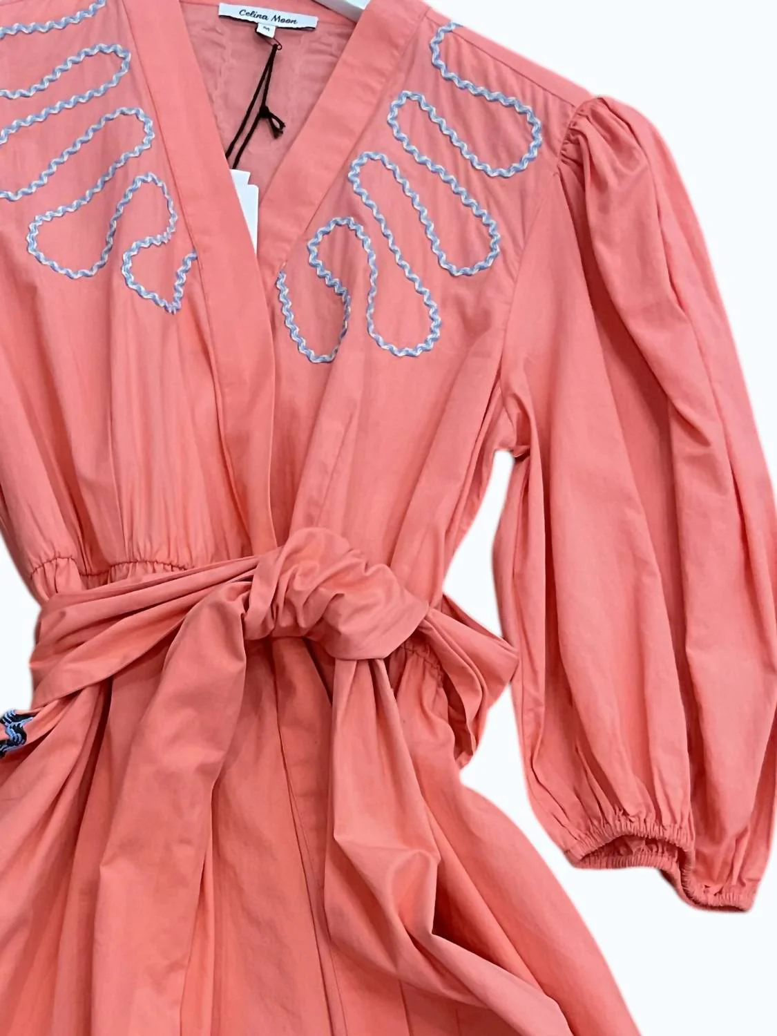 Women's Carly Wrap Dress In Pink - Image 2