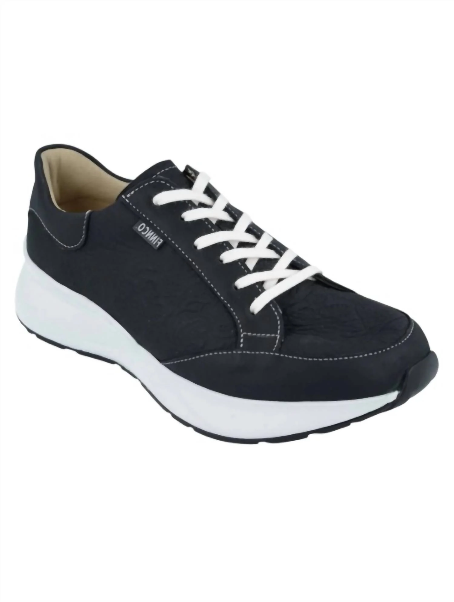 Women's Caseres Comfortable Lace-Up Shoe In Black/schwarz/sirio/doma