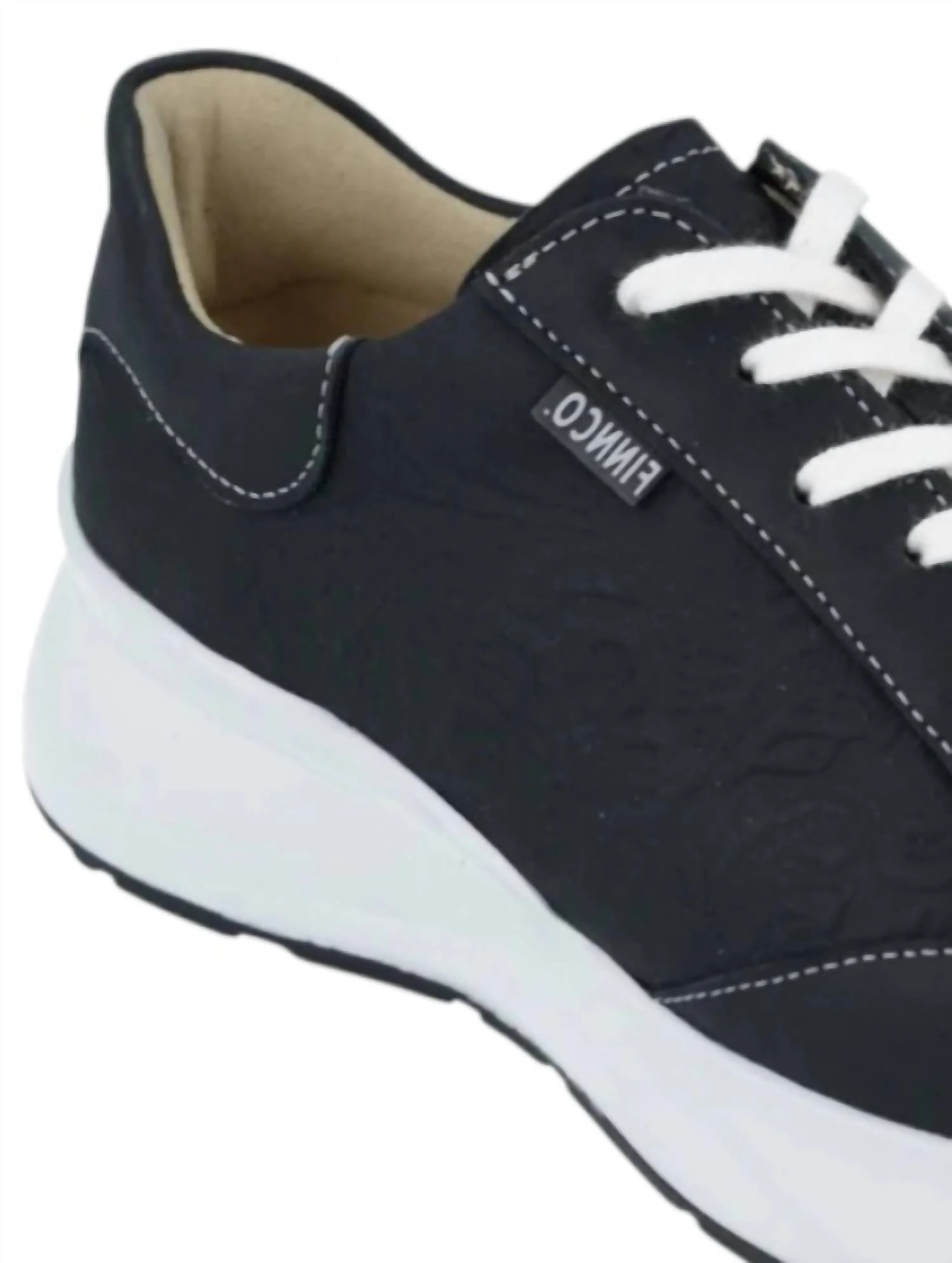 Women's Caseres Comfortable Lace-Up Shoe In Black/schwarz/sirio/doma - Image 2